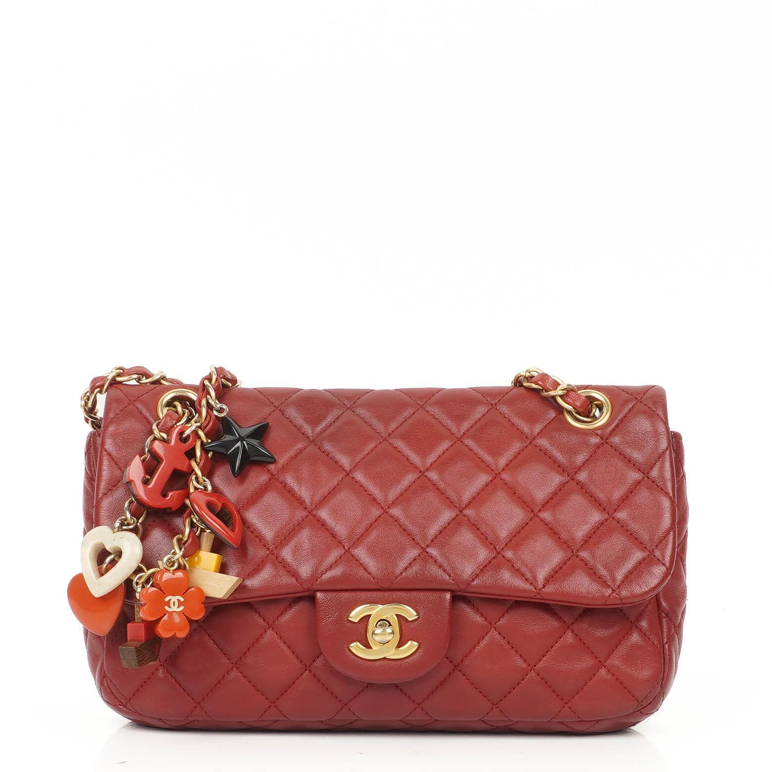 Chanel Cruise Charm Medium Flap Lambskin