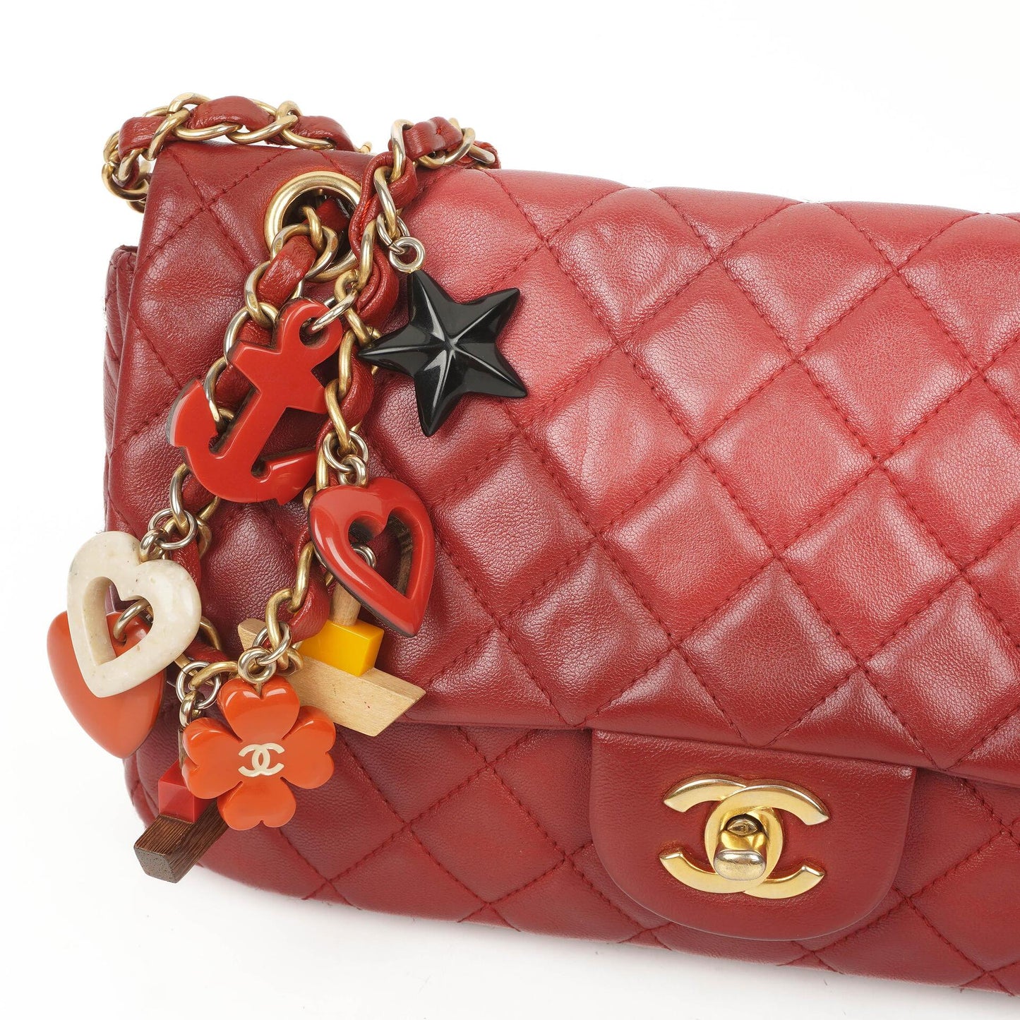 Chanel Cruise Charm Medium Flap Lambskin
