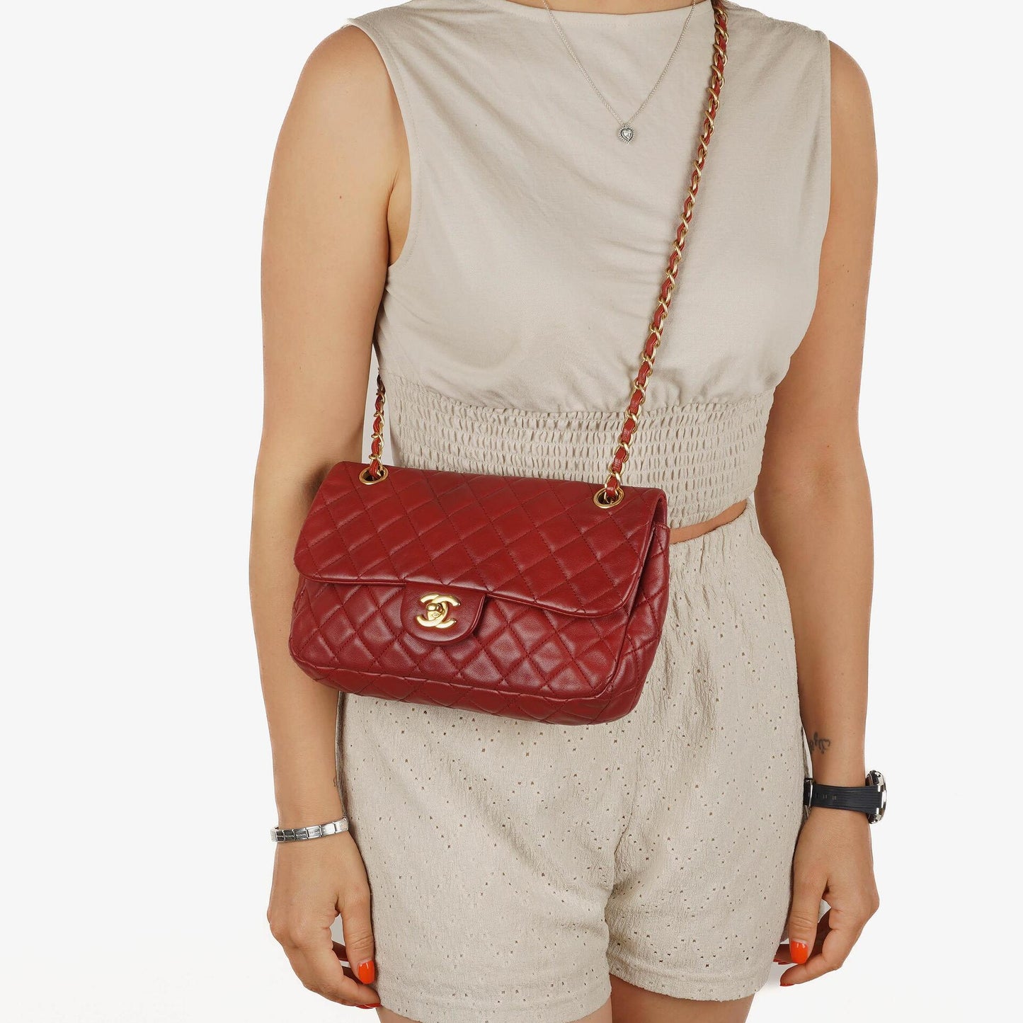 Chanel Cruise Charm Medium Flap Lambskin
