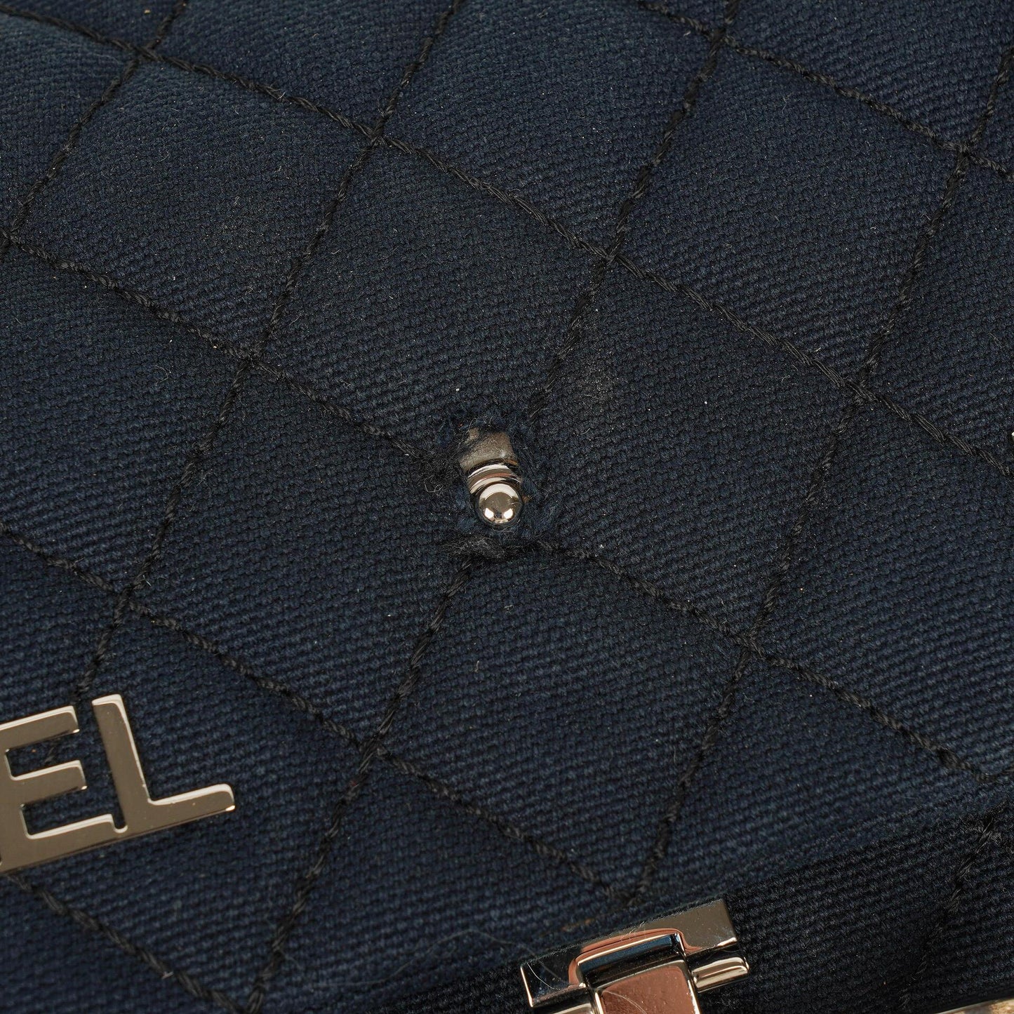 Chanel Cruise Line Navy Clutch Bag