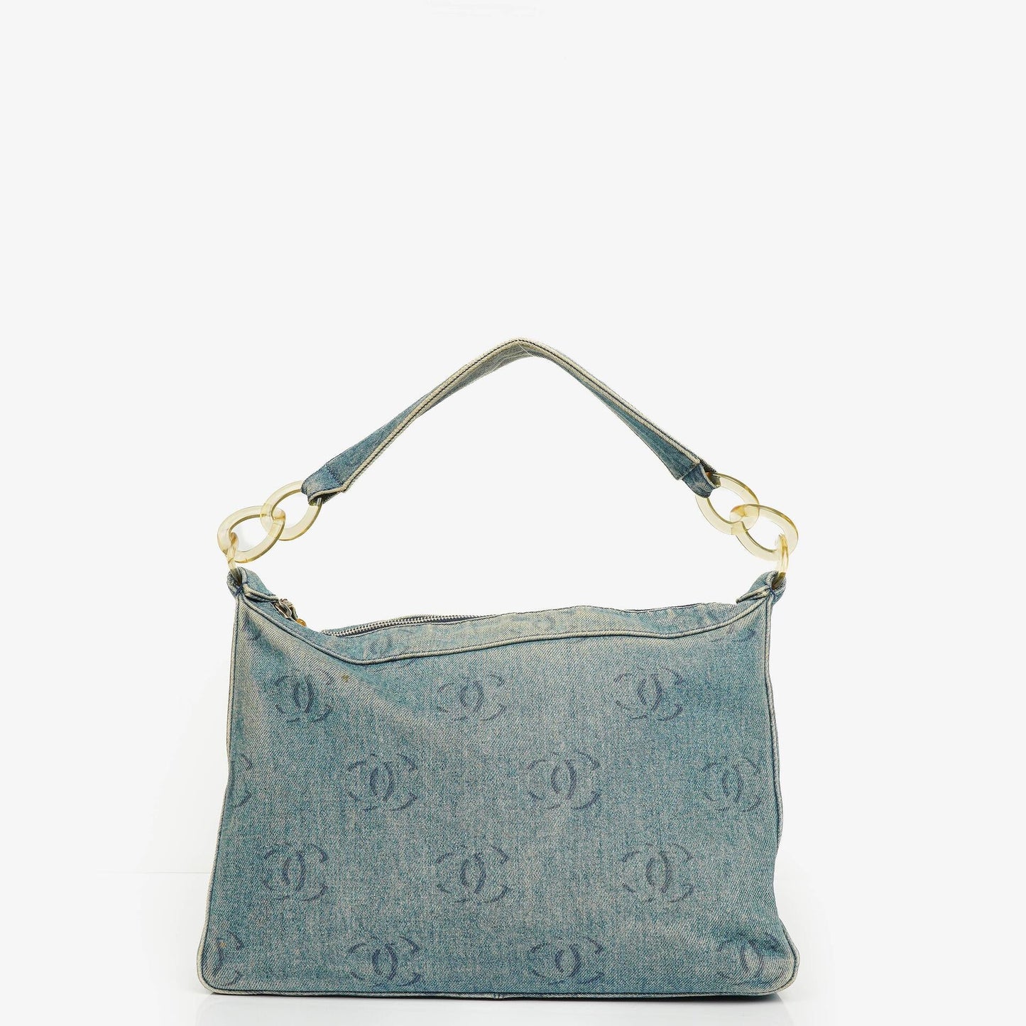 Chanel Denim CC Small Hobo Bag
