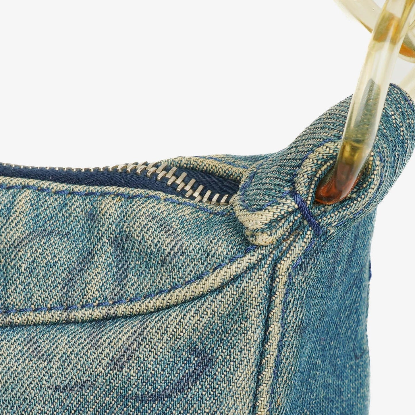 Chanel Denim CC Small Hobo Bag