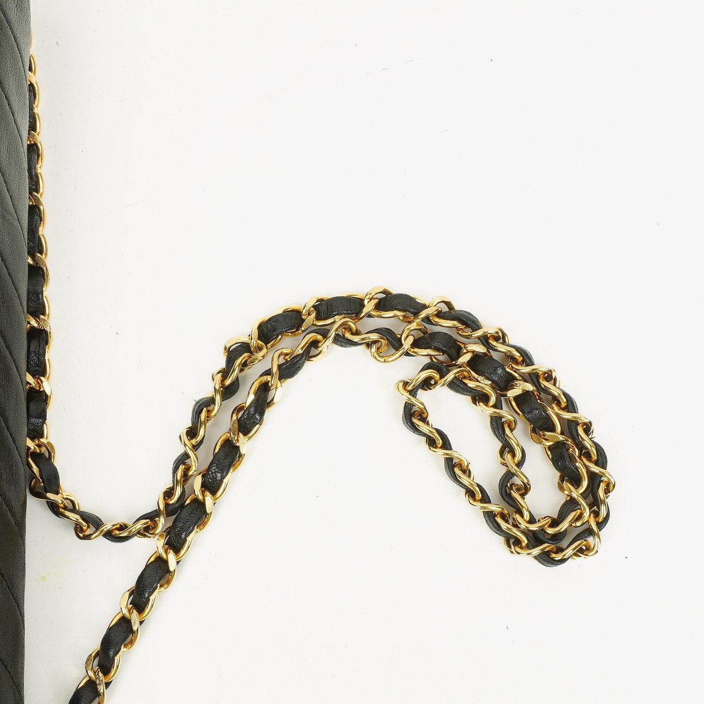 Chanel Diagonal Medium Classic Black Quilted Lambskin Single Flap Bag With 24K Gold-Plated Hardware