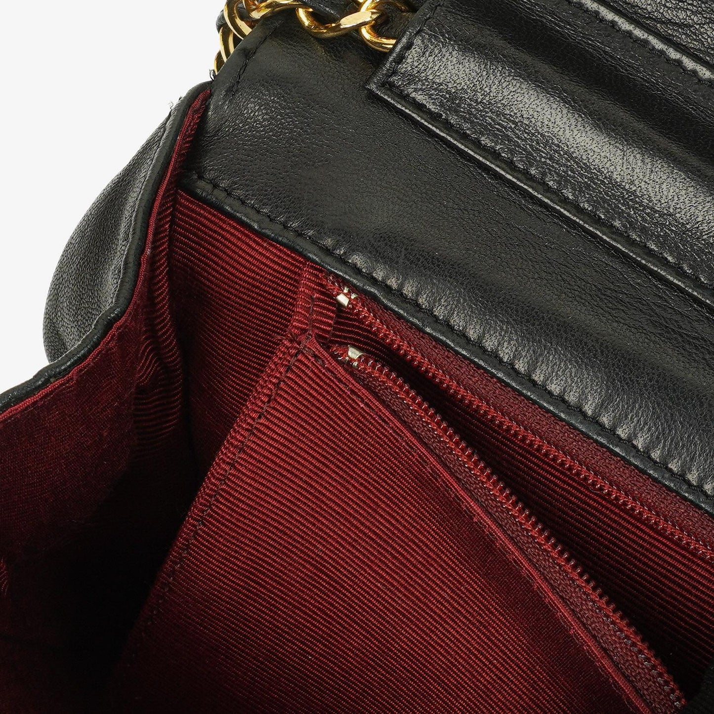 Chanel Diagonal Medium Classic Black Quilted Lambskin Single Flap Bag With 24K Gold-Plated Hardware