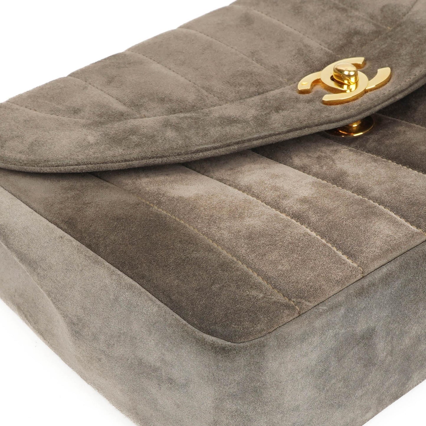 Chanel Diana Vertical Quilted Single Flap Bag With 24K Gold-Plated Hardware