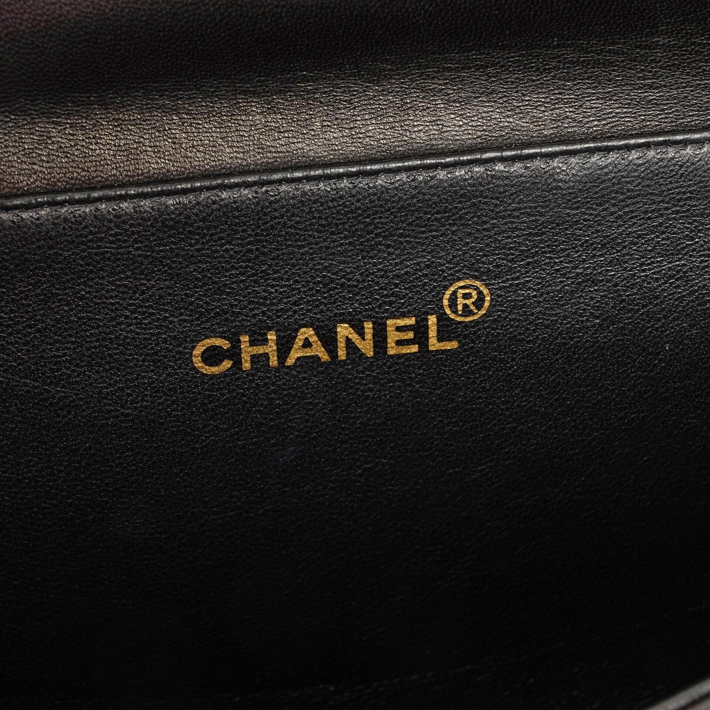 Chanel Double-Sided Flap Bag Black Lambskin 24k Gold-Plated Hardware