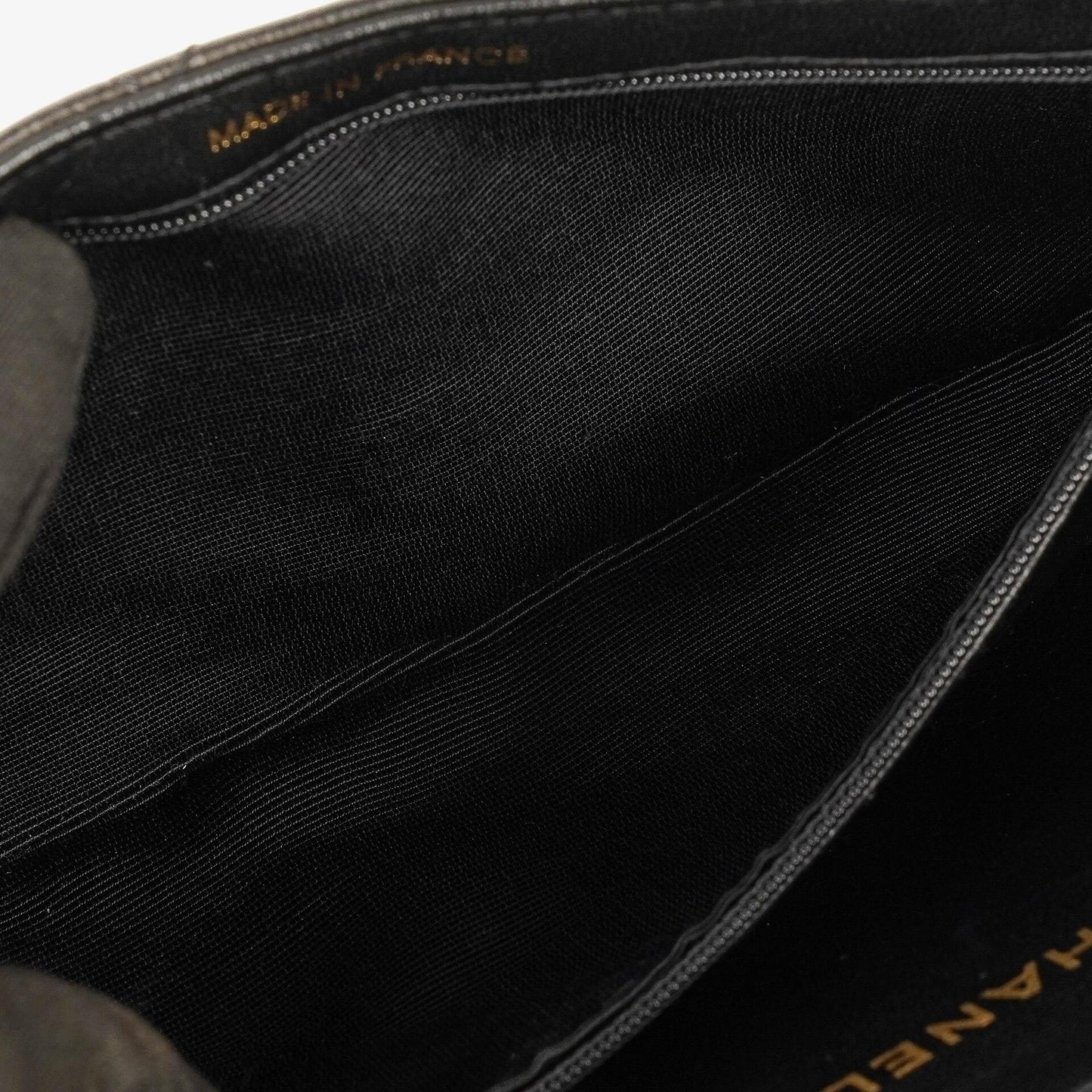 Chanel Double-Sided Flap Bag Black Lambskin 24k Gold-Plated Hardware