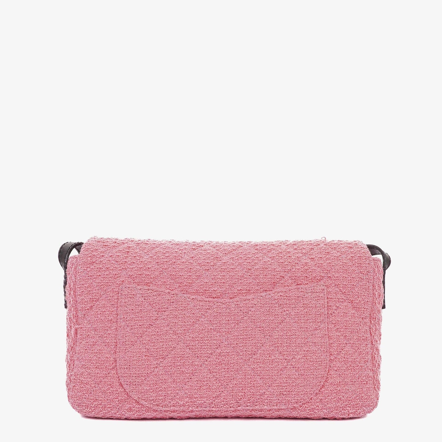 Chanel Easy Tweed Jumbo Pink 2.55 Reissue Messenger Flap Bag