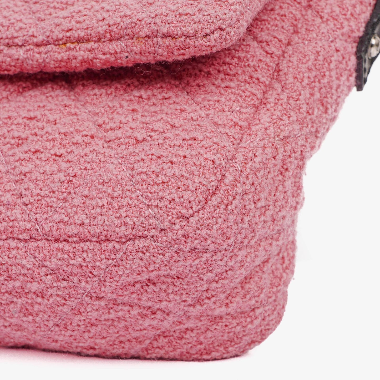 Chanel Easy Tweed Jumbo Pink 2.55 Reissue Messenger Flap Bag