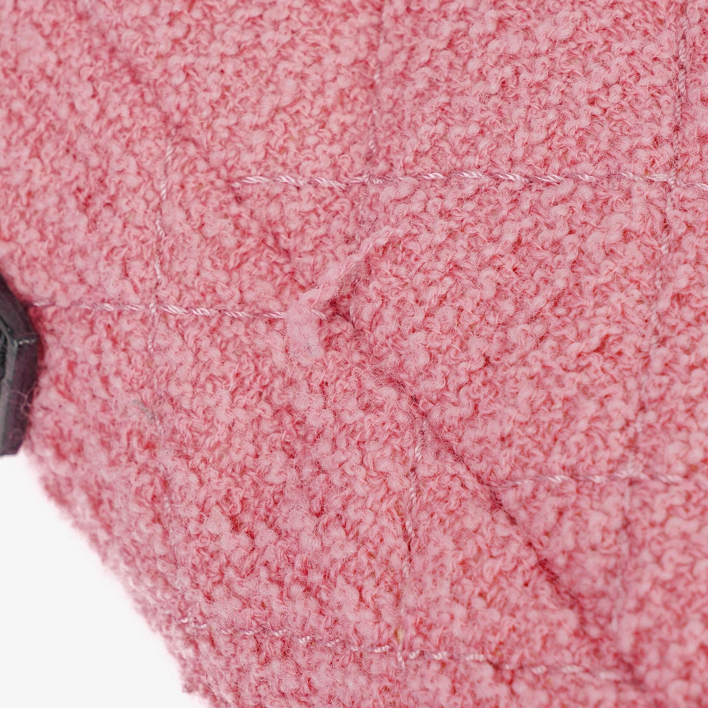 Chanel Easy Tweed Jumbo Pink 2.55 Reissue Messenger Flap Bag