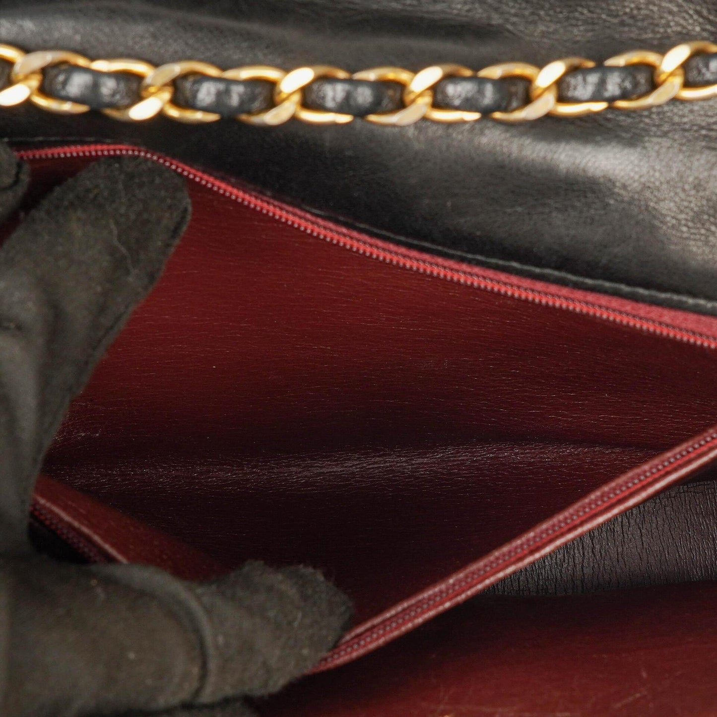 Chanel Envelope Flap Bag Black Quilted Lambskin With 24K Gold-Plated Hardware