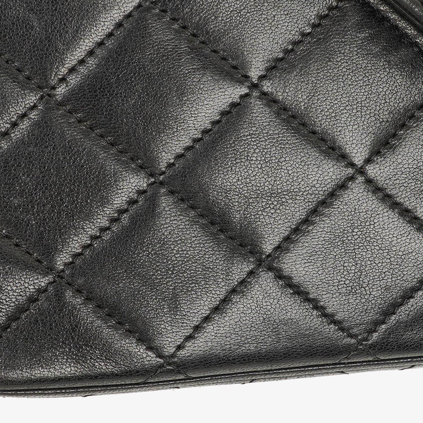 Chanel Envelope Flap Bag Black Quilted Lambskin With 24K Gold-Plated Hardware