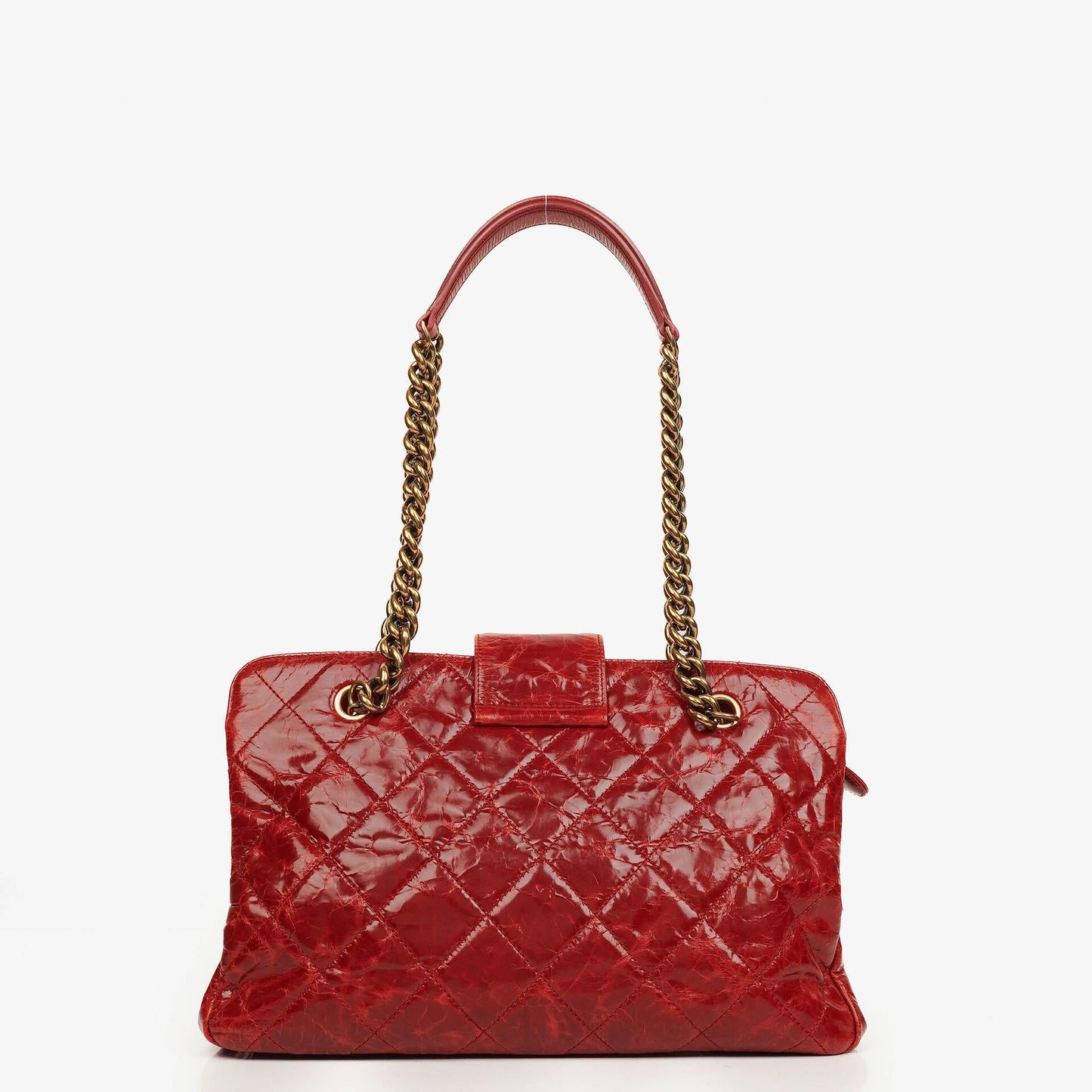 Chanel Glazed Crackled Calfskin Reissue Tote Bag