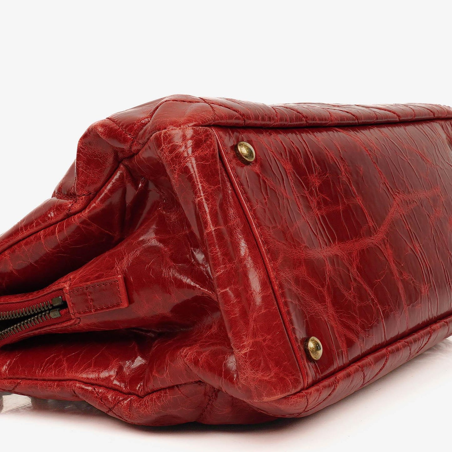 Chanel Glazed Crackled Calfskin Reissue Tote Bag