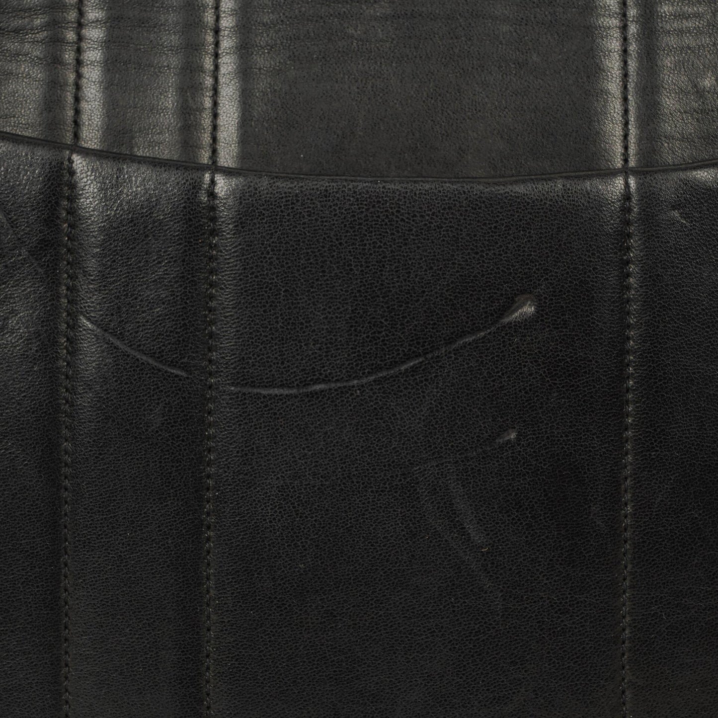 Chanel Jumbo CC Vertical Black Quilted Lamabskin Flap Bag 24K Gold-Plated Hardware
