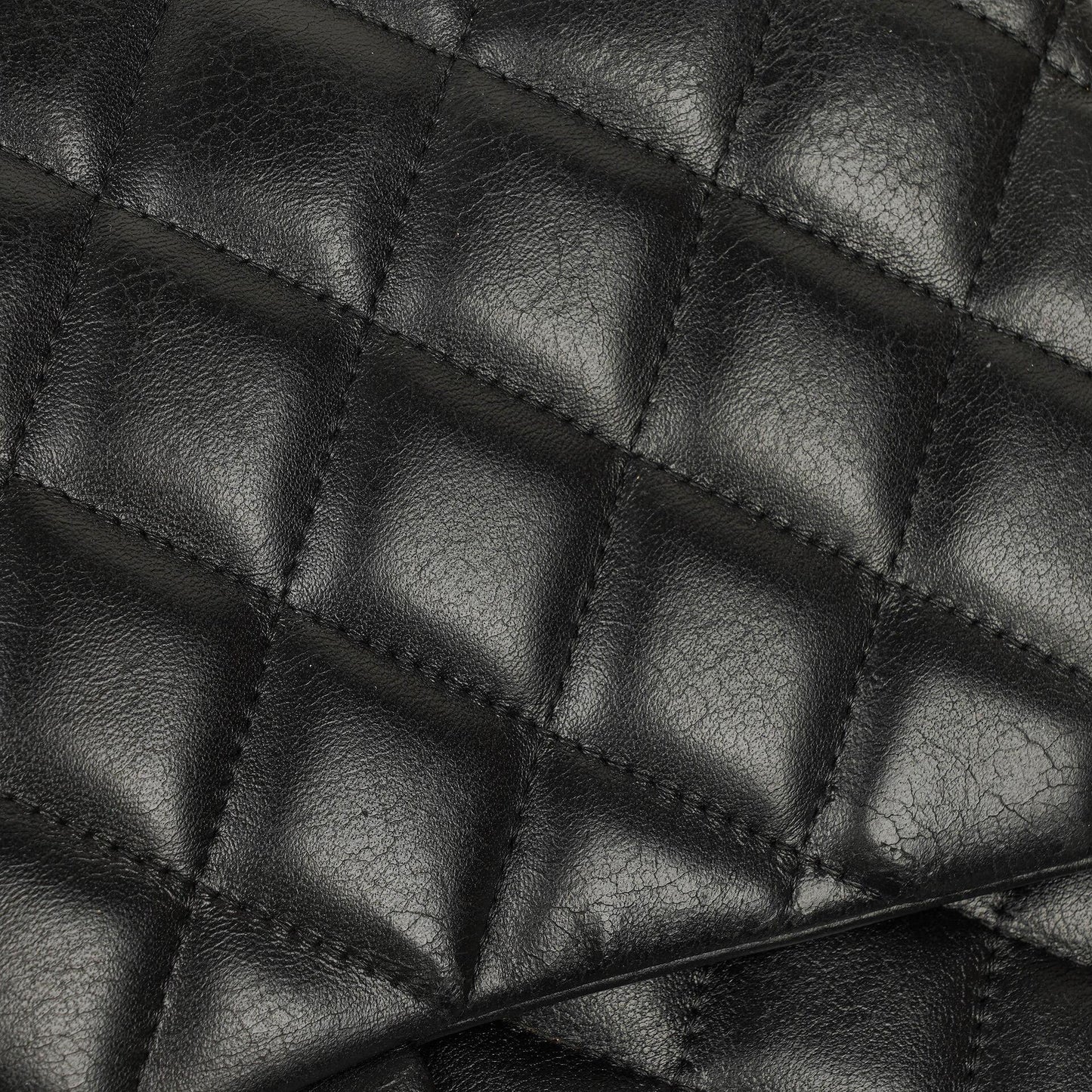 Chanel Jumbo Classic Single Flap Bag Black Quilted Lambskin Gold-Tone Hardware