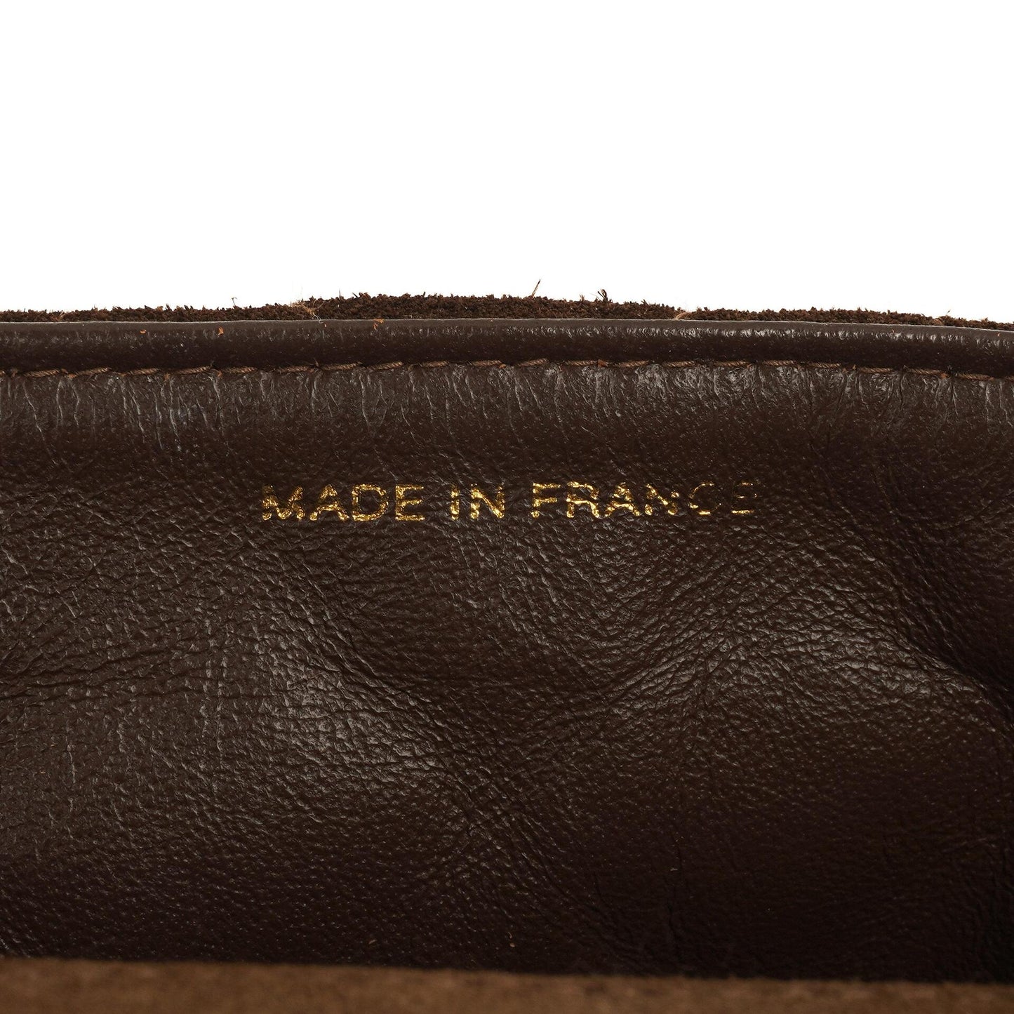 Chanel Jumbo Classic Single Flap Bag Brown Quilted Suede With Aged Gold Hardware