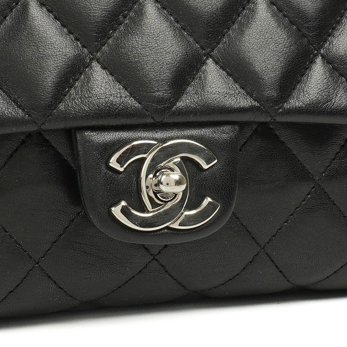 Chanel Kelly Medium Black Quilted Lambskin, 2005-2006