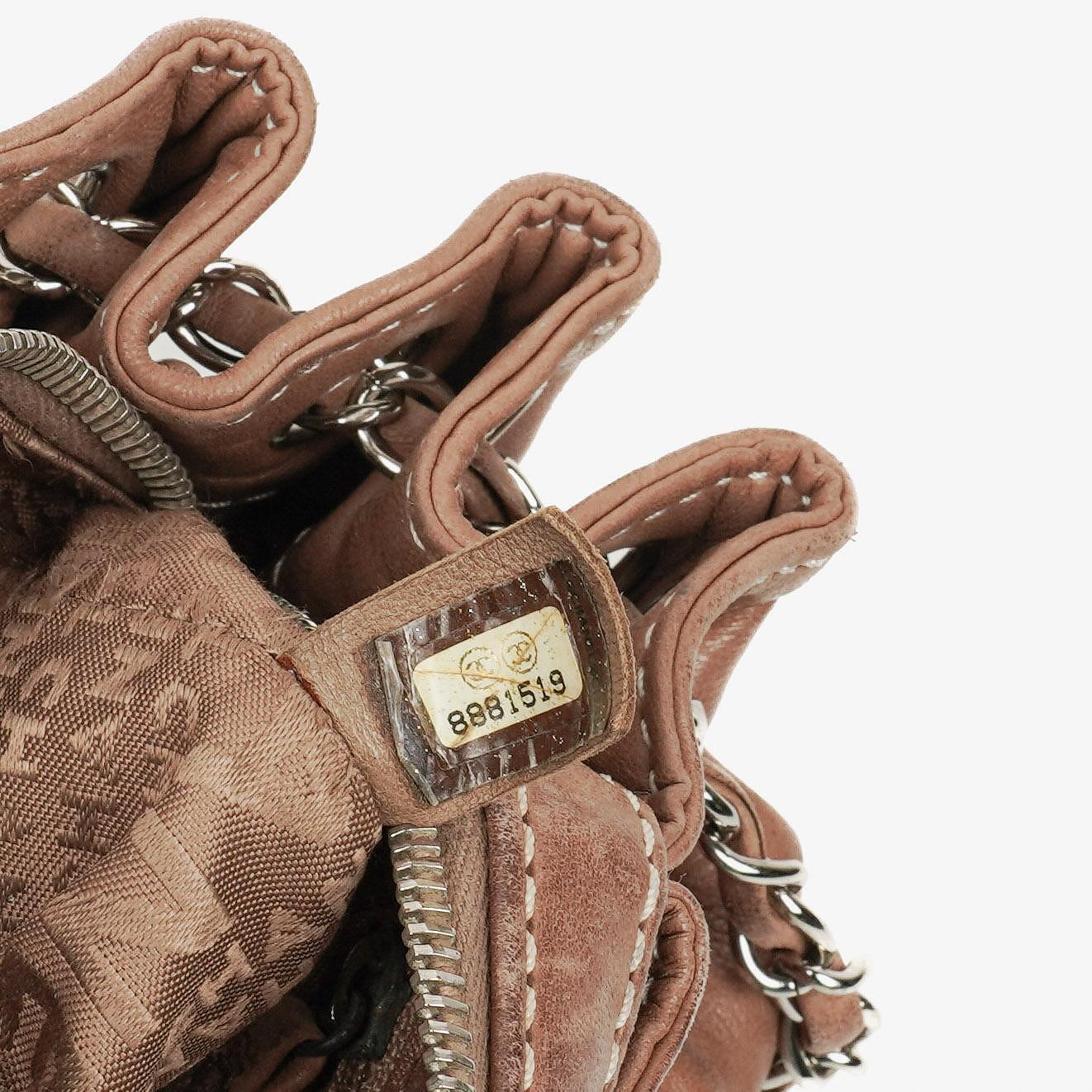 Chanel Lambskin Lax Accordion Hobo Bag