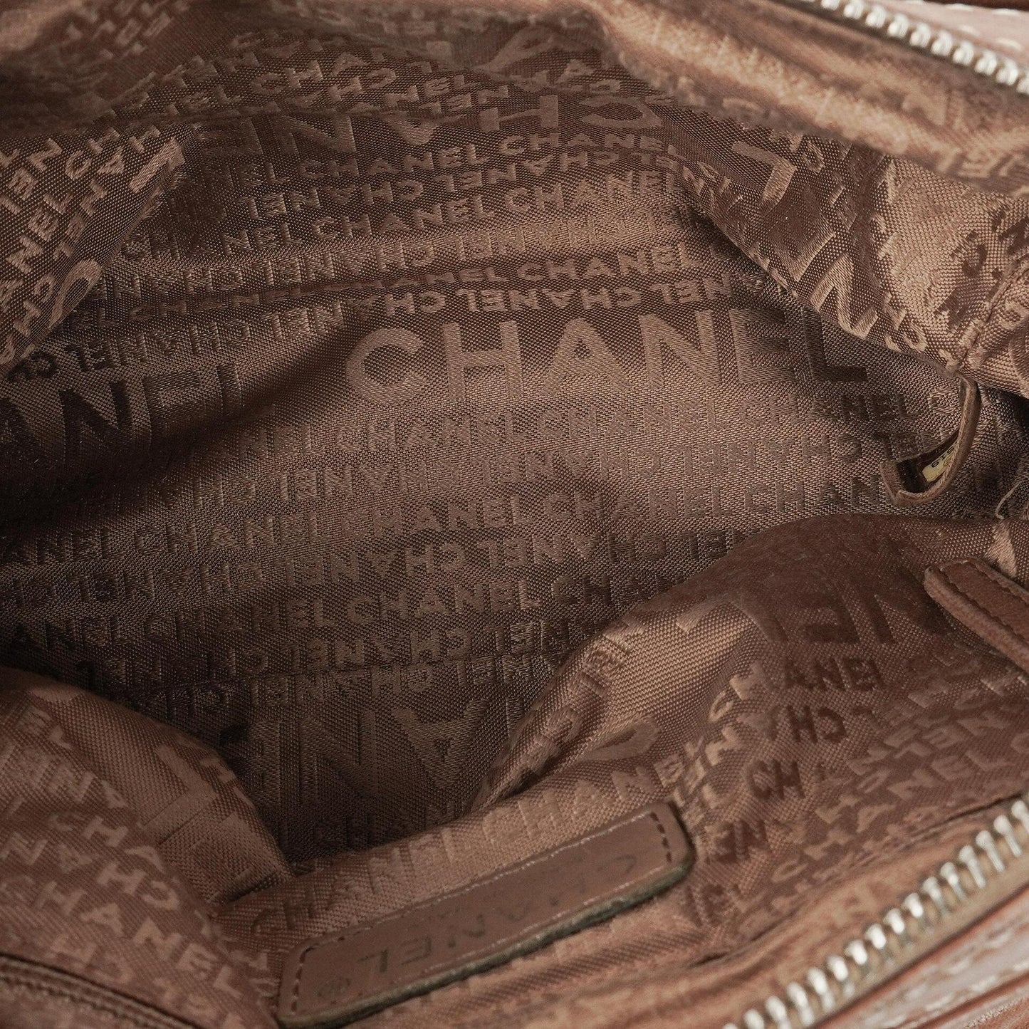 Chanel Lambskin Lax Accordion Hobo Bag