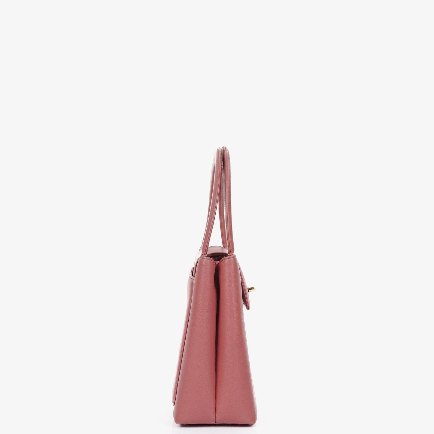 Chanel Large Kelly Pink Lambskin 24K Gold-Plated Hardware Shopping Bag