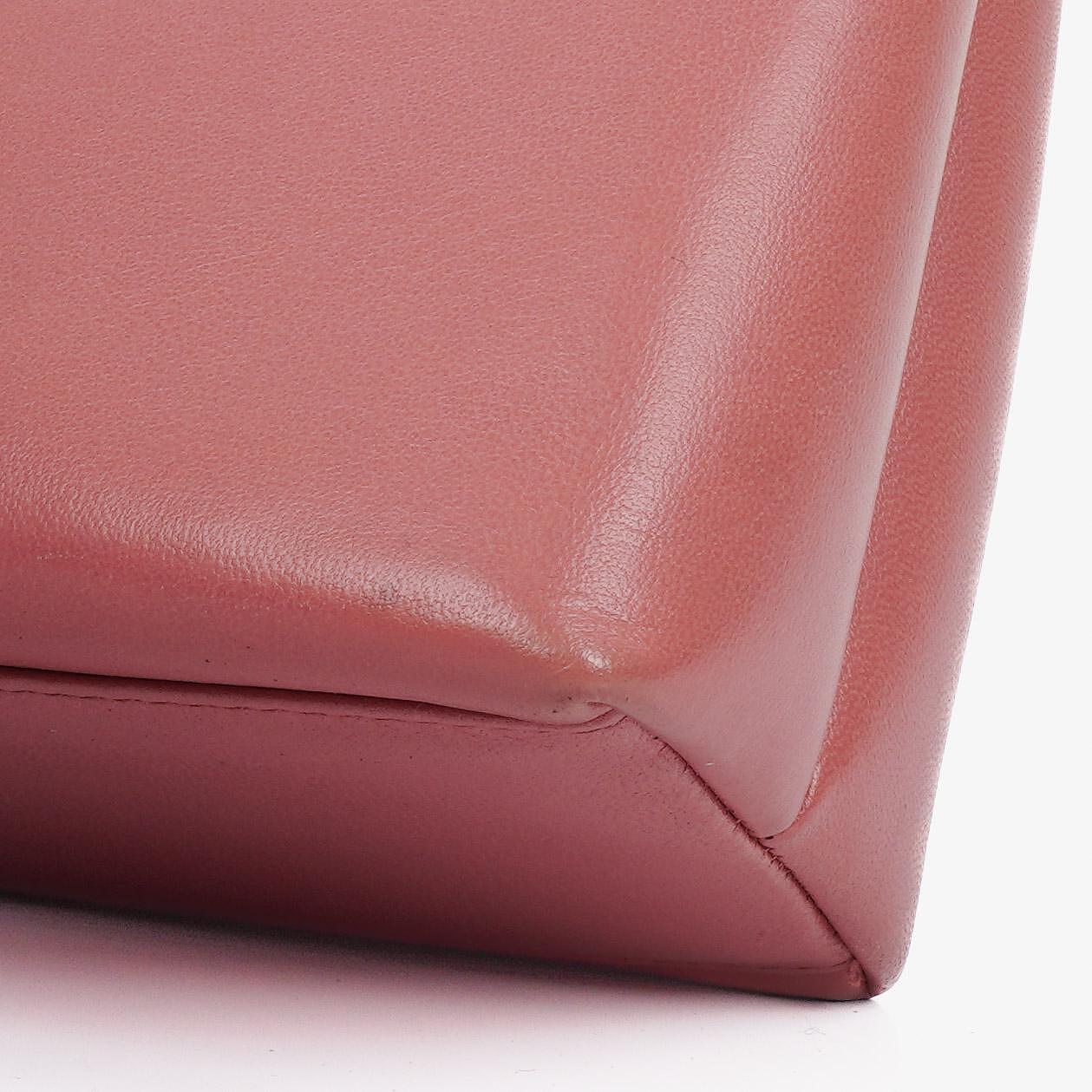 Chanel Large Kelly Pink Lambskin 24K Gold-Plated Hardware Shopping Bag