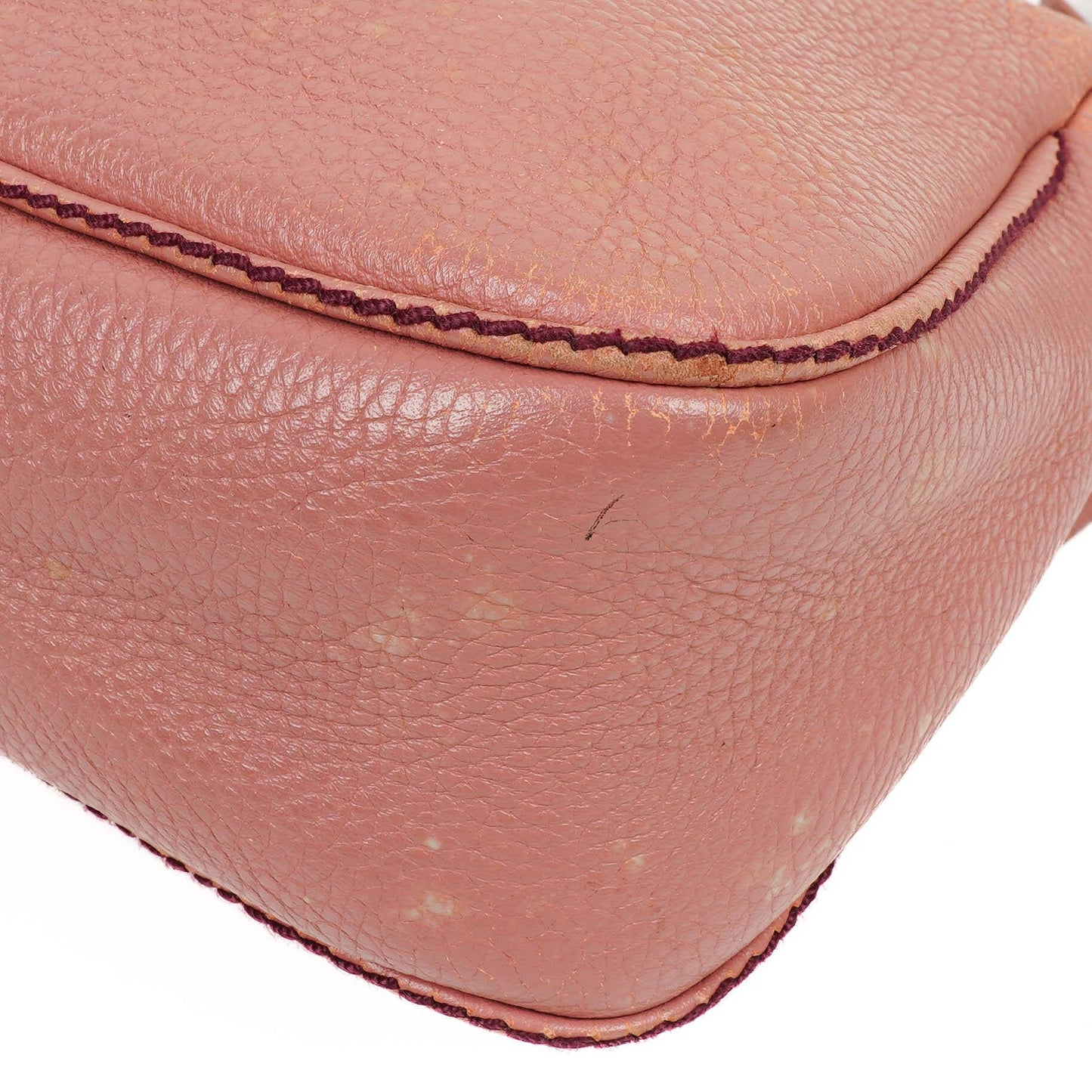 Chanel LAX Front Pocket Grained Calfskin Shoulder Bag, 2003-2004