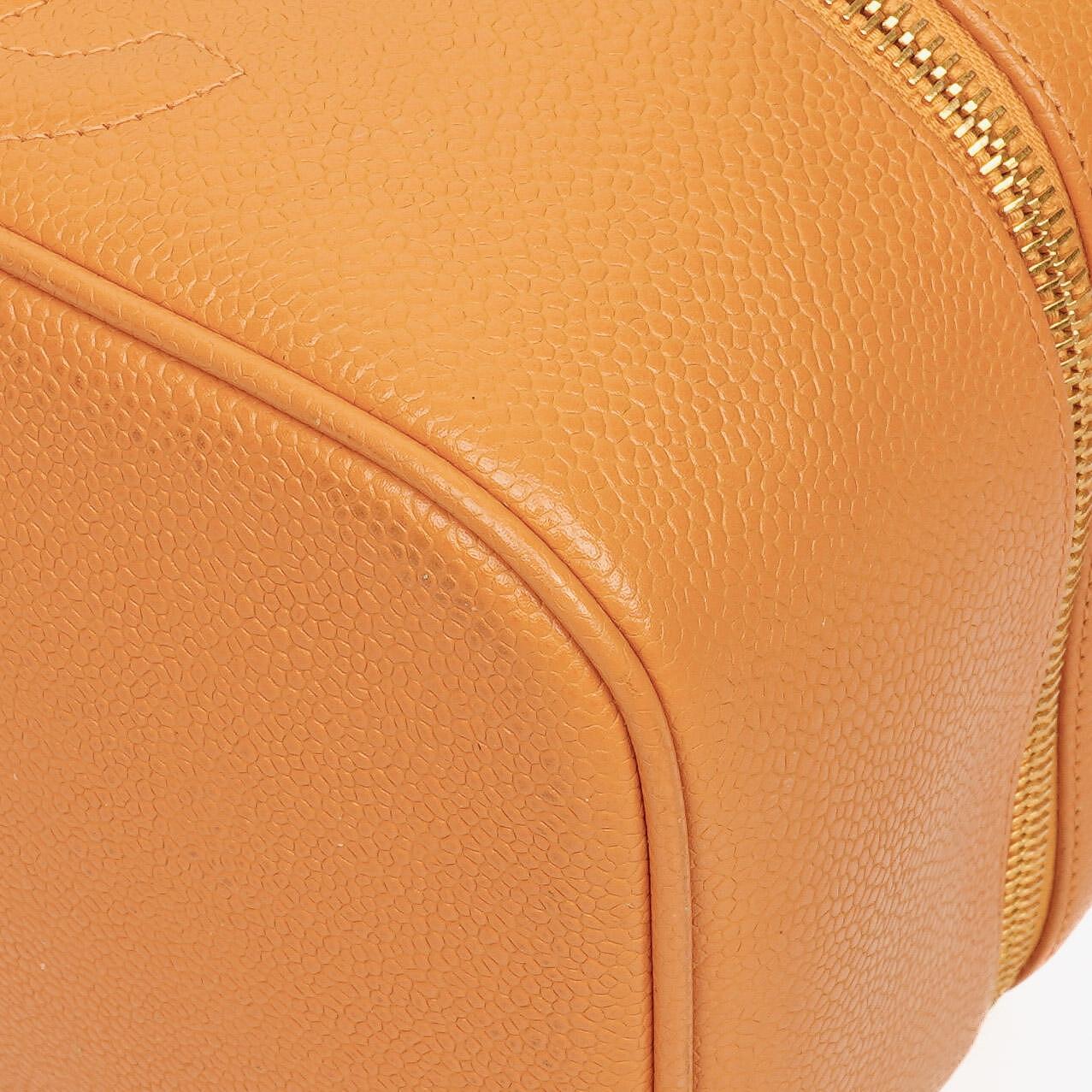 Chanel Leather Cosmetic Vanity Case