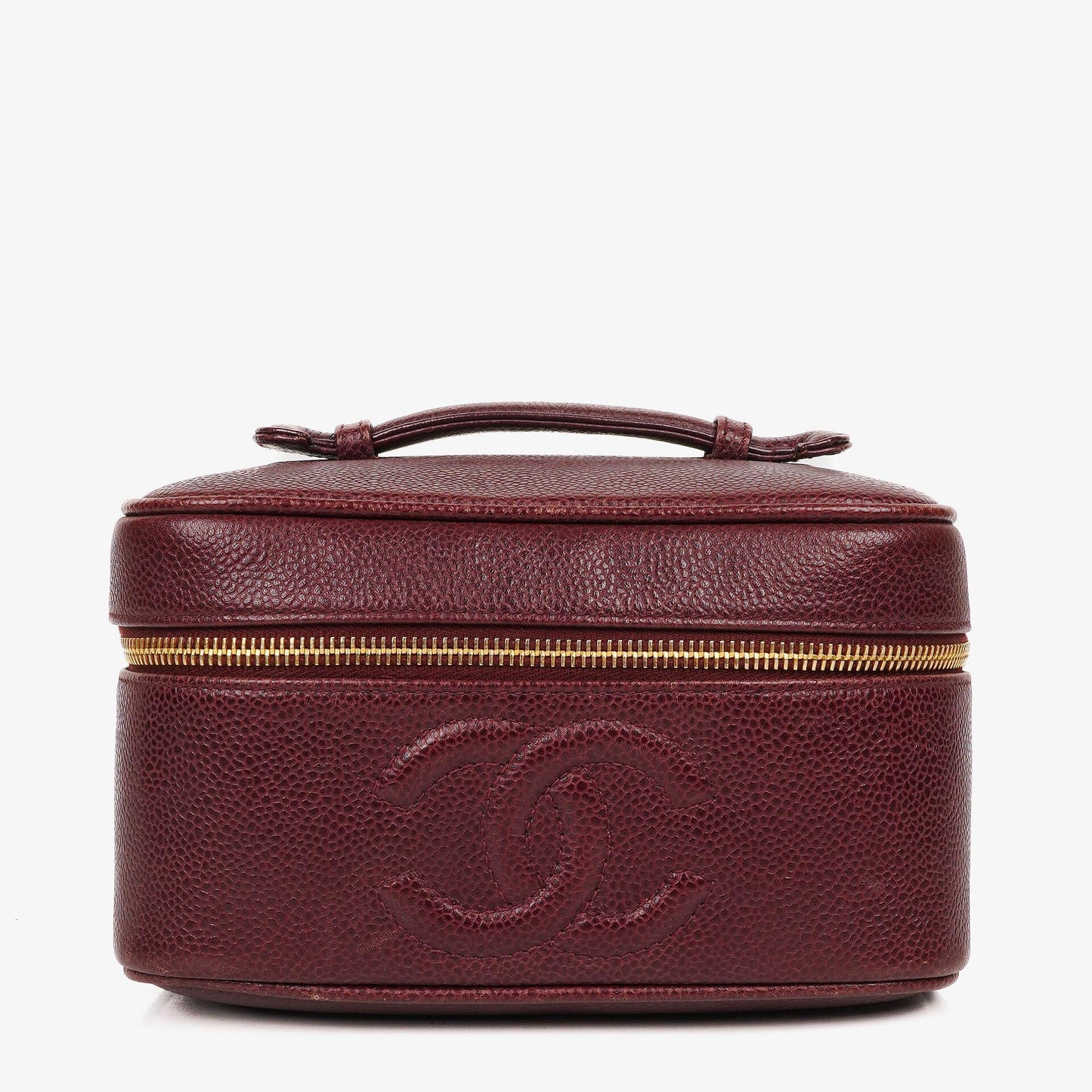 Chanel Leather Vanity Case