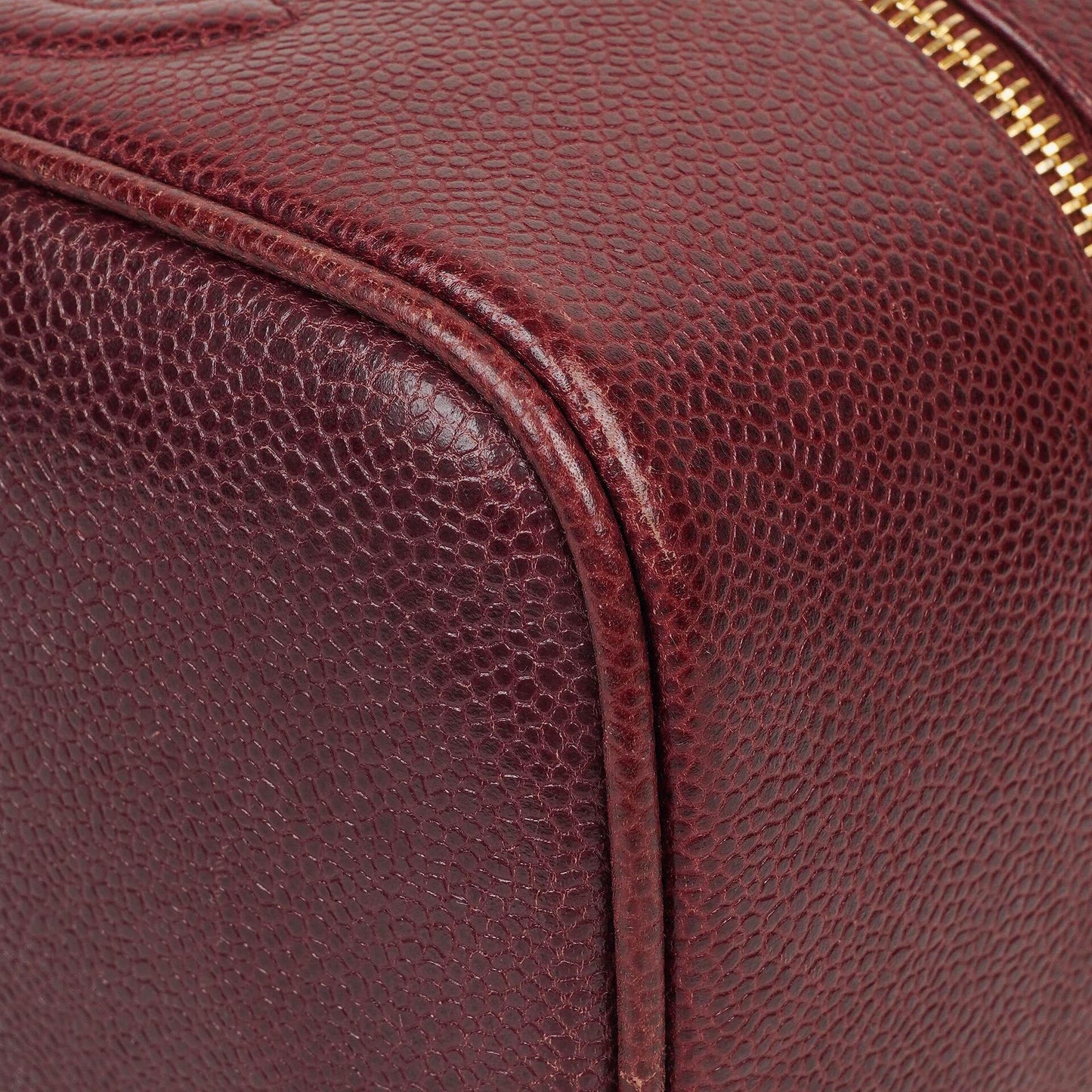 Chanel Leather Vanity Case