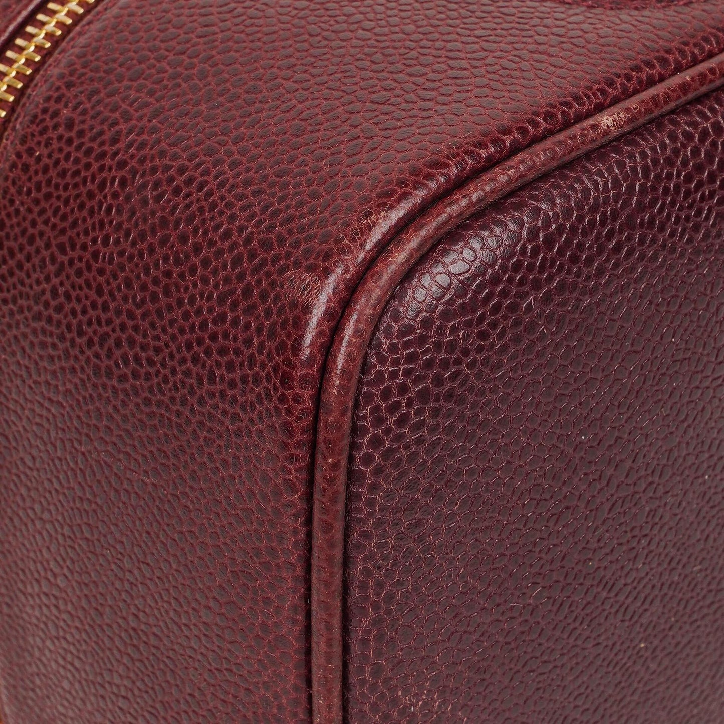 Chanel Leather Vanity Case