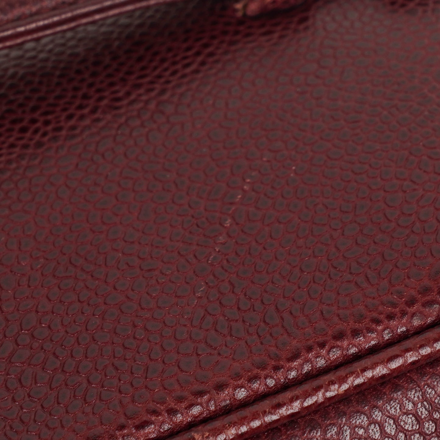 Chanel Leather Vanity Case