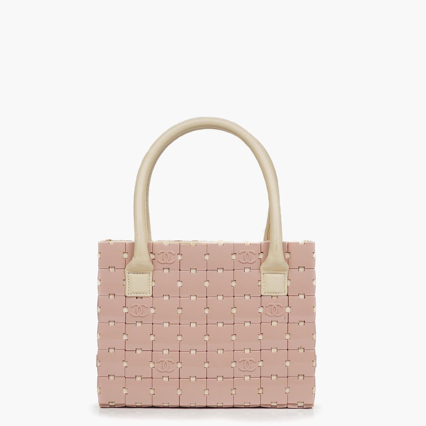 Chanel Light Pink Puzzle Block Handbag