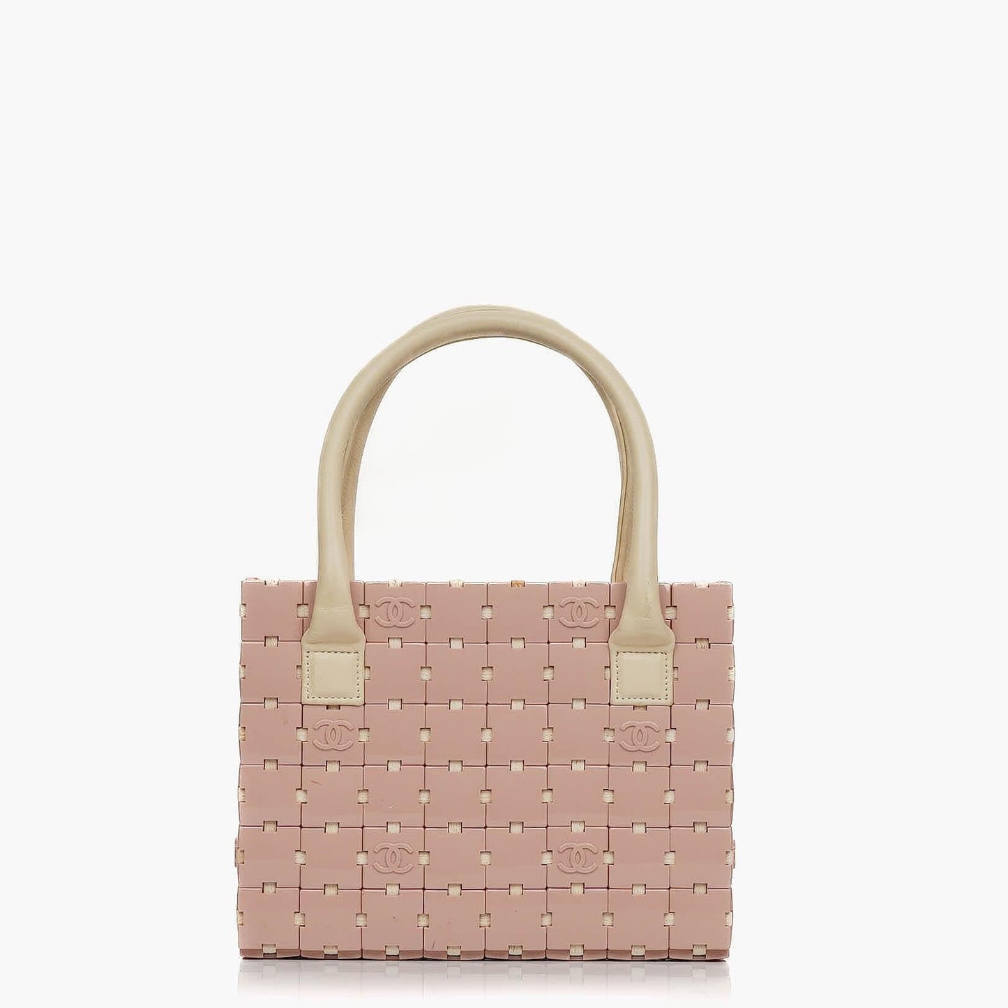 Chanel Light Pink Puzzle Block Handbag
