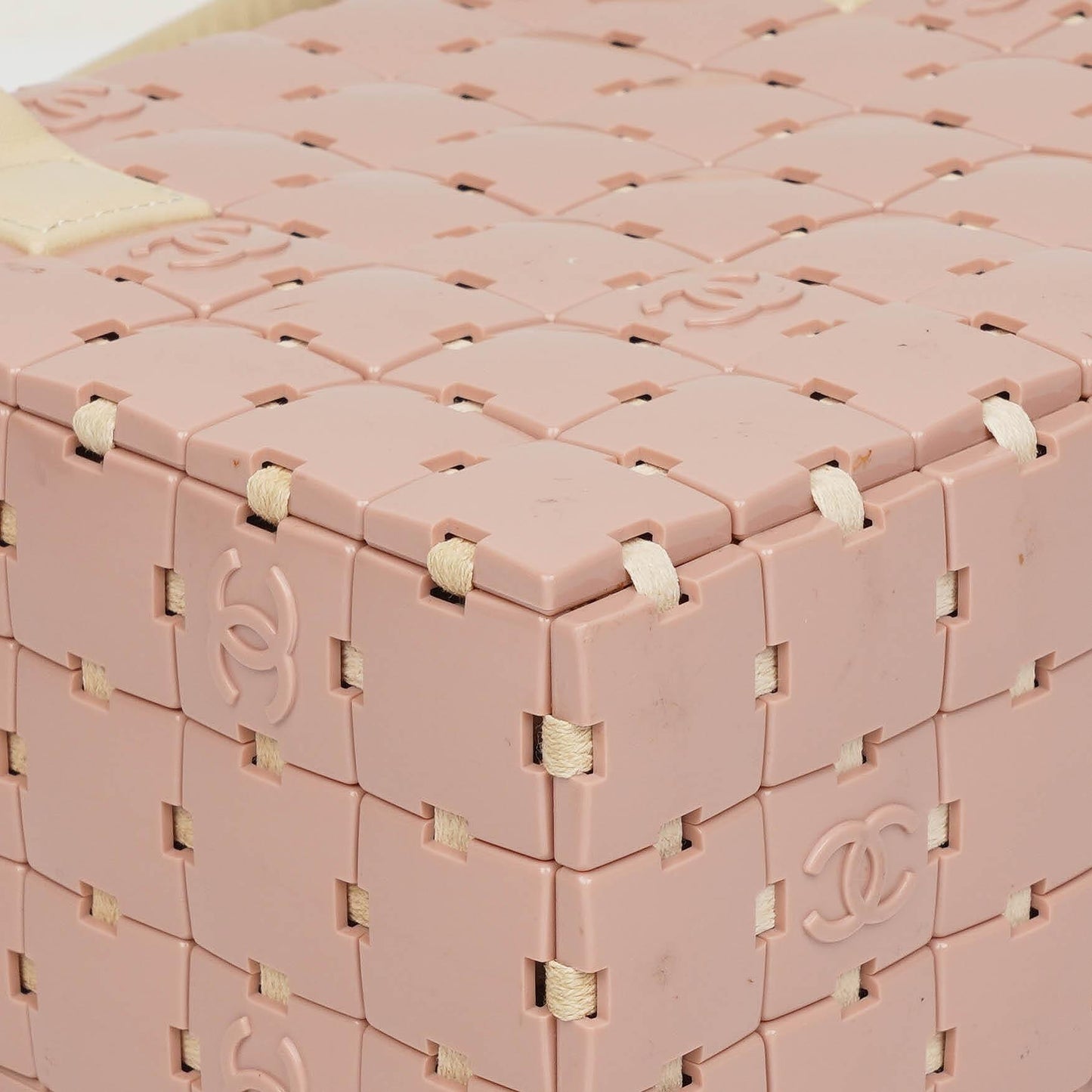 Chanel Light Pink Puzzle Block Handbag