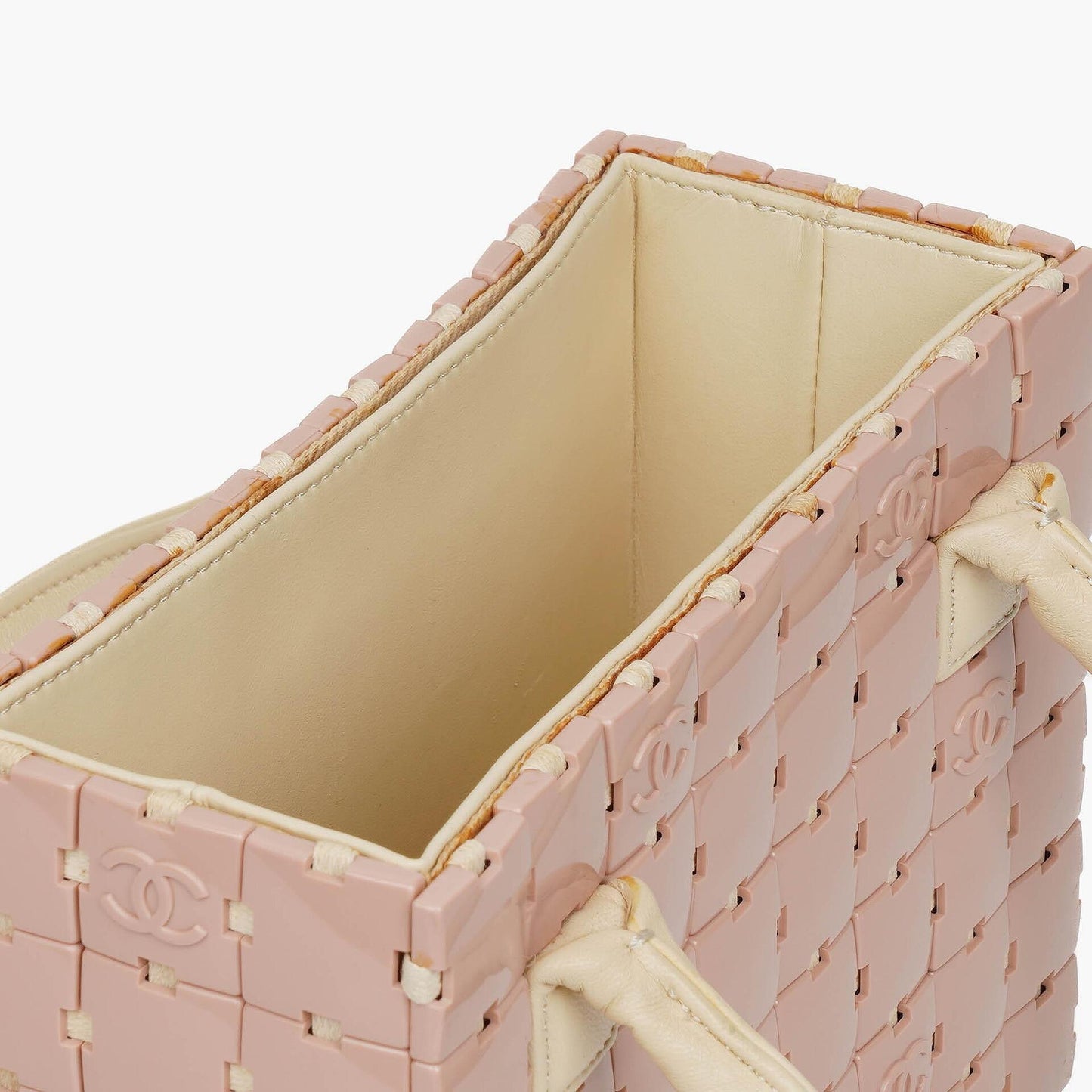 Chanel Light Pink Puzzle Block Handbag