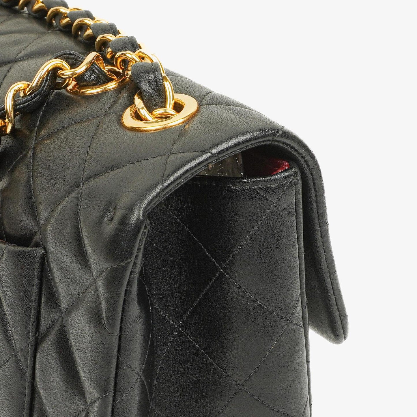 Chanel Maxi Jumbo Classic Single Flap Bag Black Quilted Lambskin 24K Gold-Plated Hardware