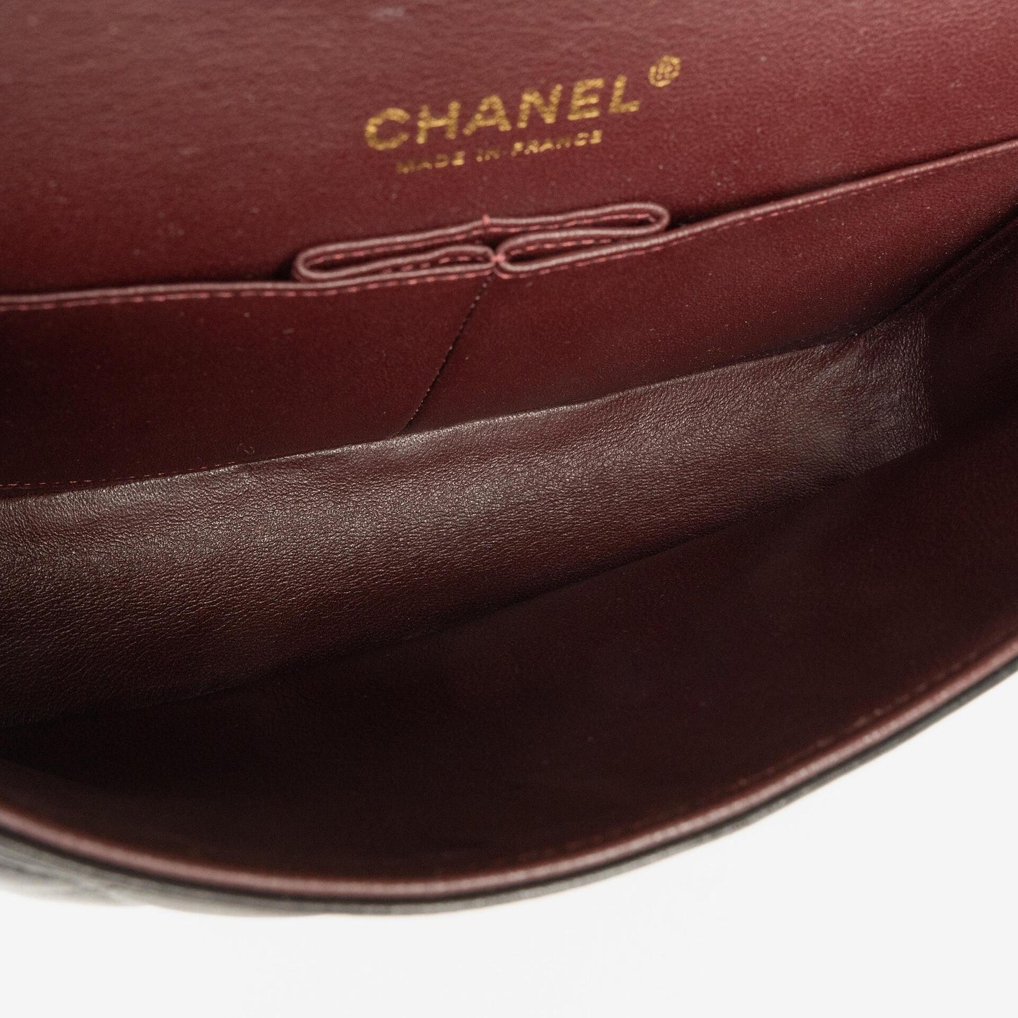 Chanel Medium Classic Black Quilted Lambskin Double Flap Bag With Gold-Tone Hardware
