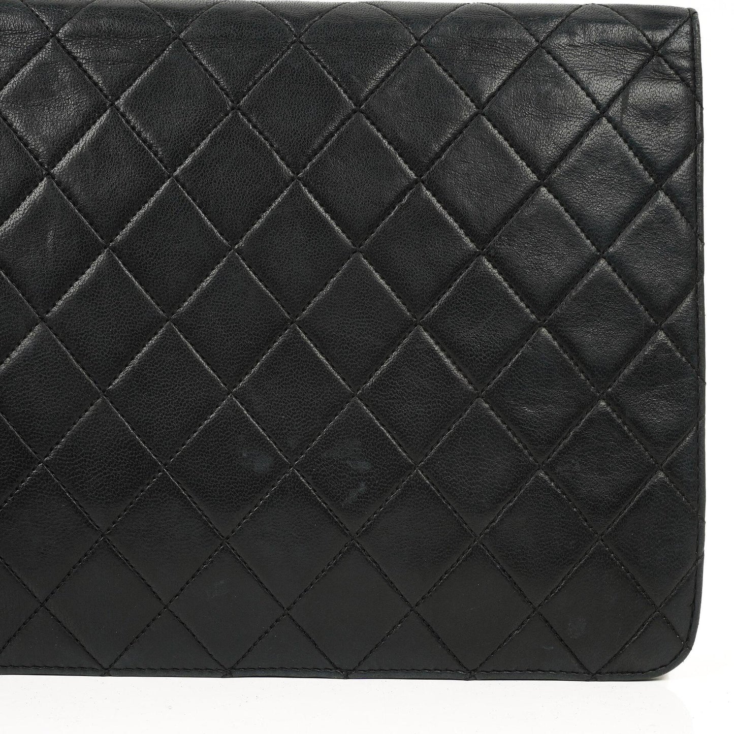 Chanel Medium Classic Black Quilted Lambskin Single Flap Bag With Gold-Tone Hardware