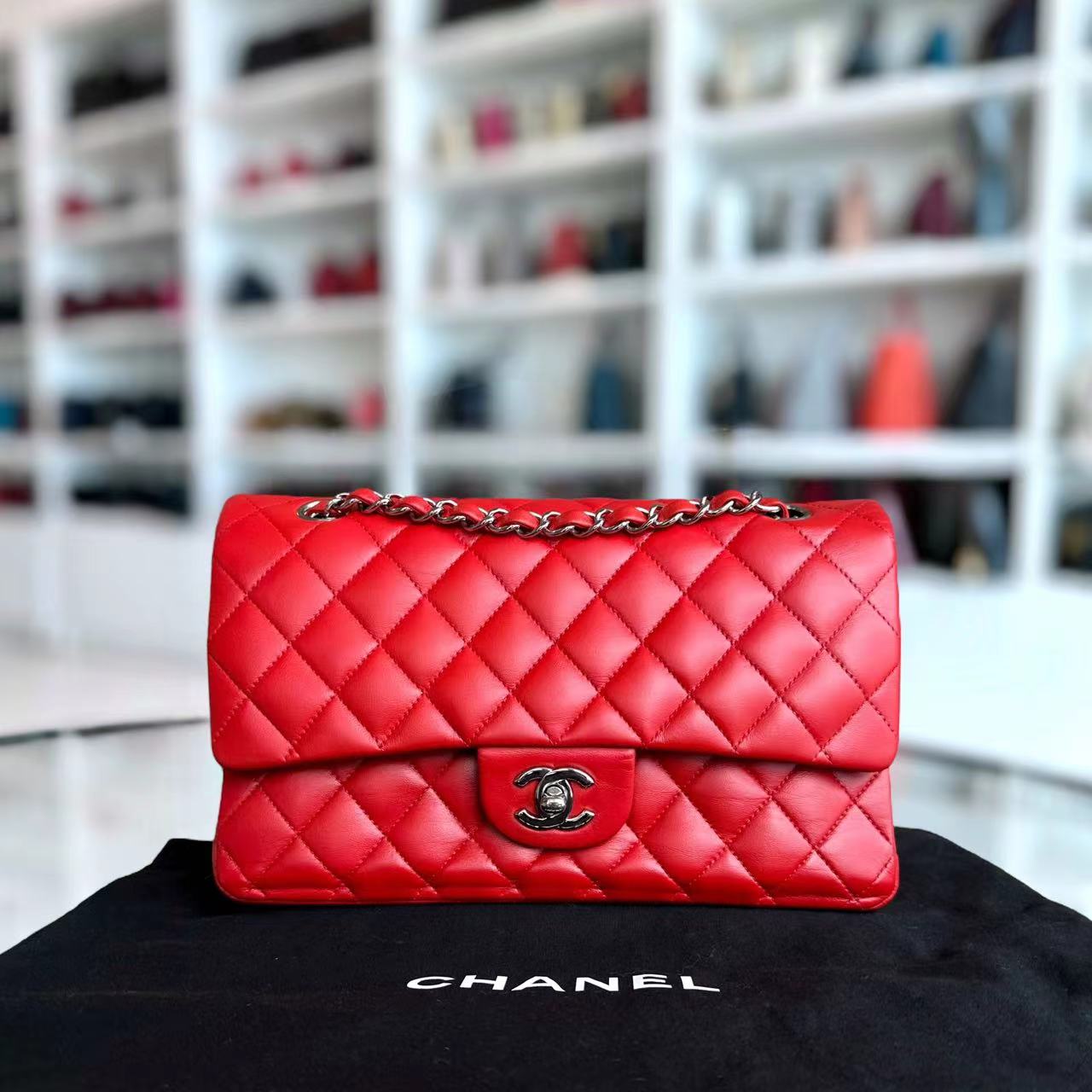 Chanel Classic Flap Medium Shoulder Bag - EworeBags