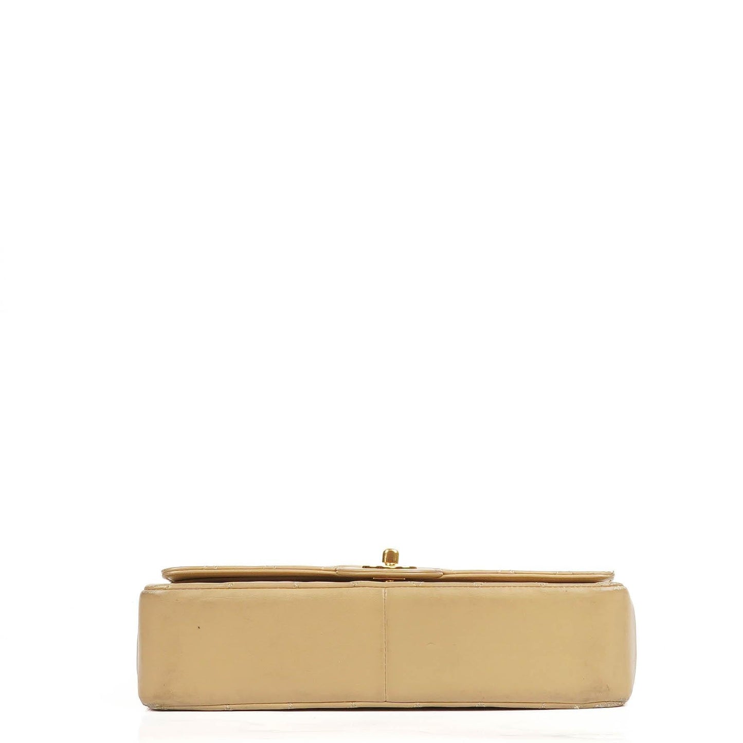 Chanel Medium Classic Quilted Lambskin Double Flap Bag With 24K Gold-Plated Hardware
