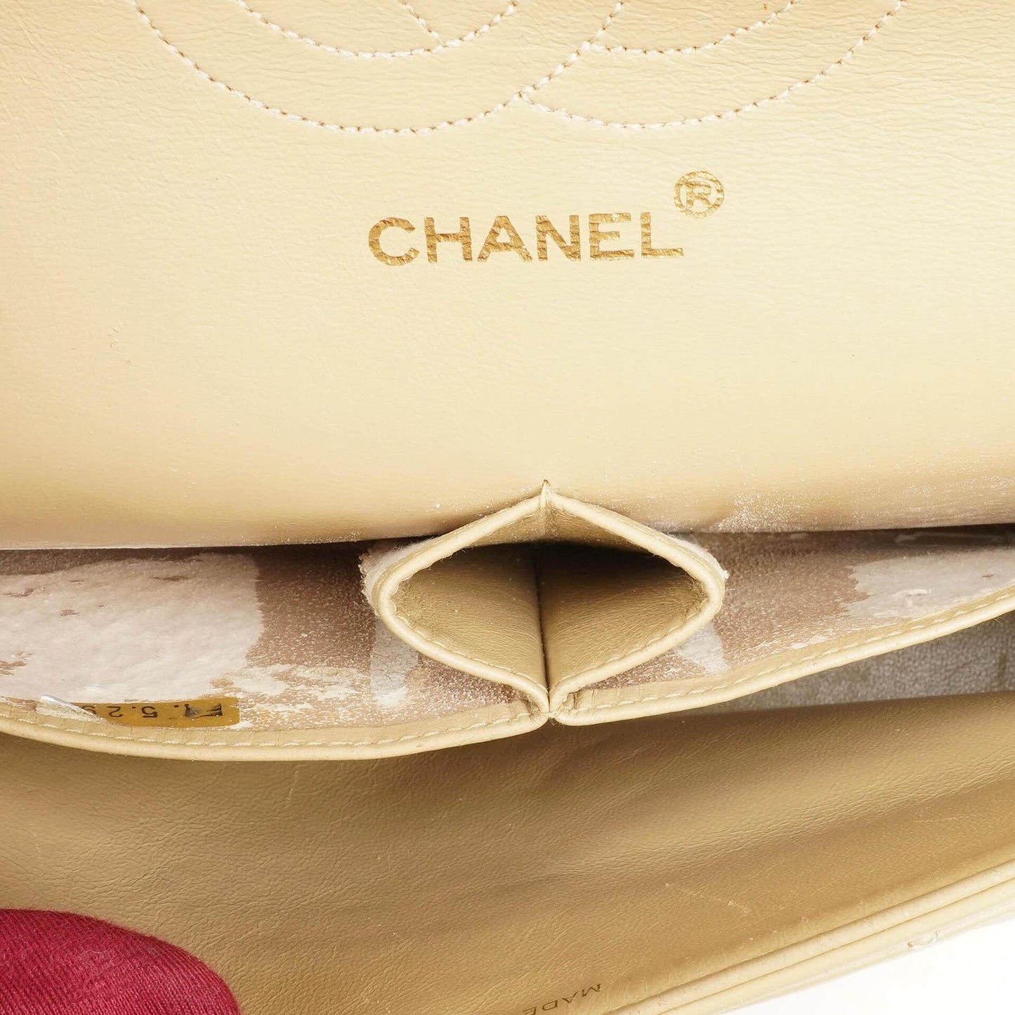 Chanel Medium Classic Quilted Lambskin Double Flap Bag With 24K Gold-Plated Hardware