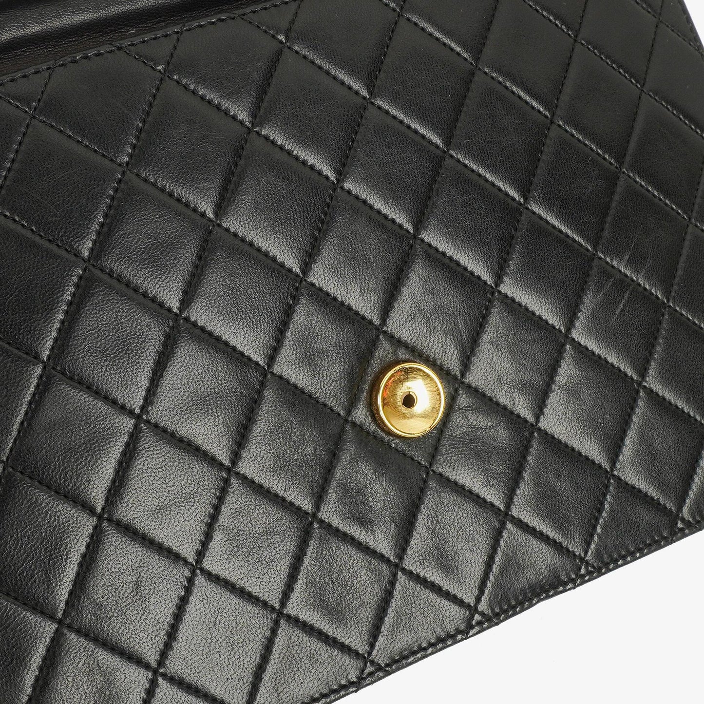 Chanel Medium Classic Single Flap Bag Black Quilted Lambskin With Gold-Toned Hardware