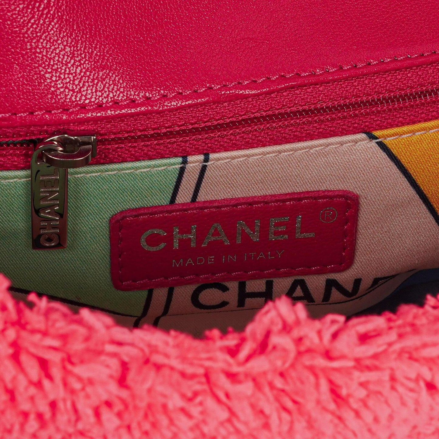 Chanel Medium Quilted Terry Cloth Coco Beach Flap Bag