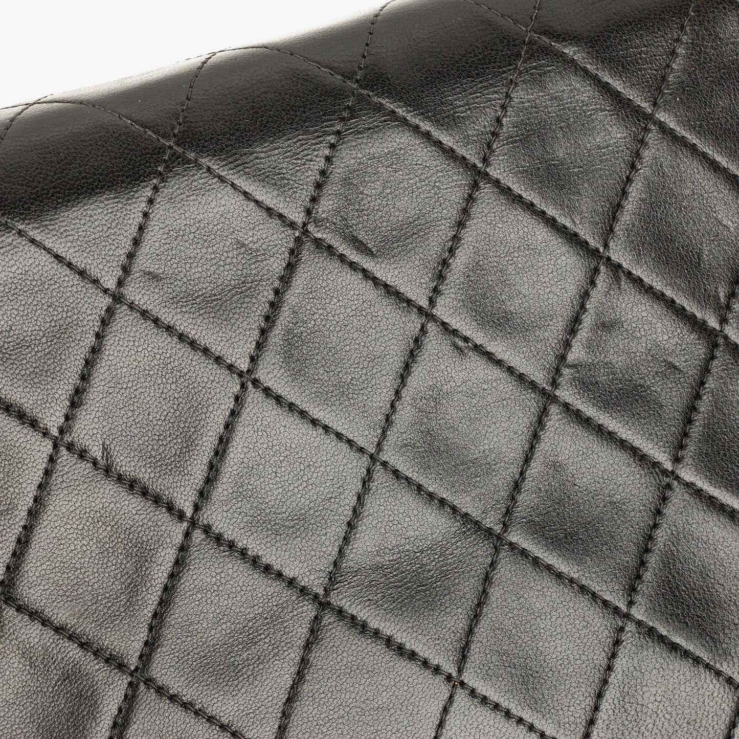 Chanel Medium Single Flap Bag Black Quilted Lambskin With Gold-Tone Hardware