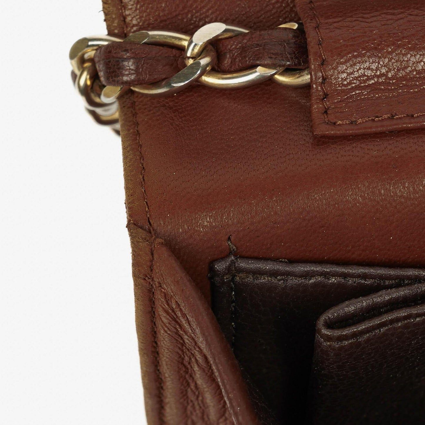 Chanel Mini Classic Quilted Lambskin Full Flap Wallet On Chain WOC With 24K Gold-Plated Hardware