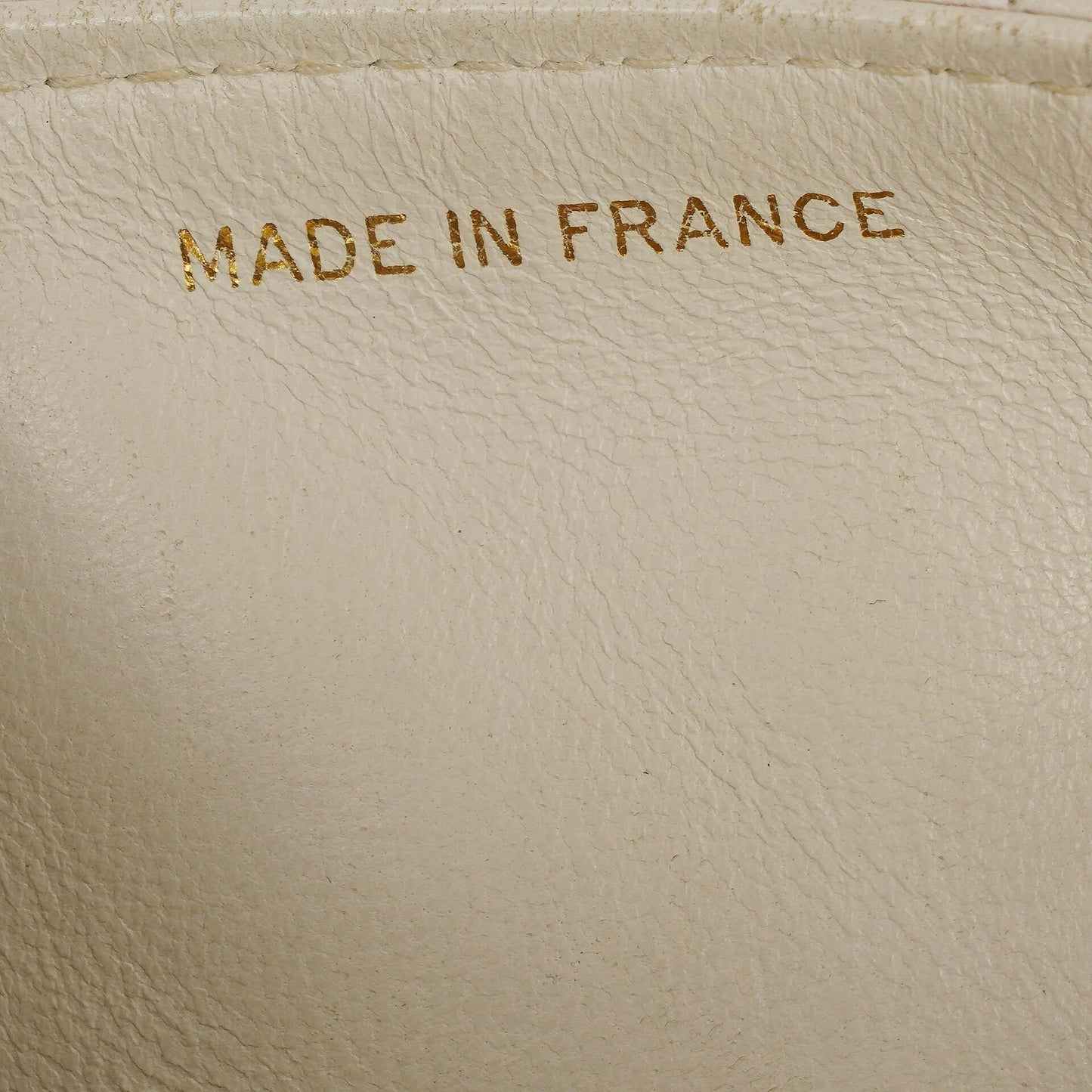 Chanel Mini Classic White Quilted Lambskin Full Flap Wallet On Chain WOC With 24K Gold-Plated Hardware