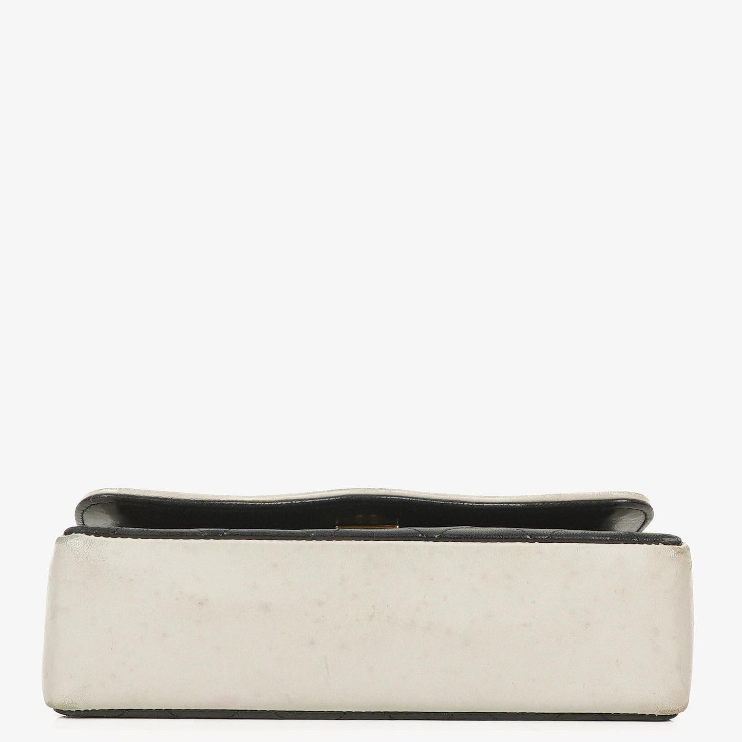 Chanel Mini Diana Flap Bag Black And White Quilted Lambskin 24K Gold-Plated Hardware