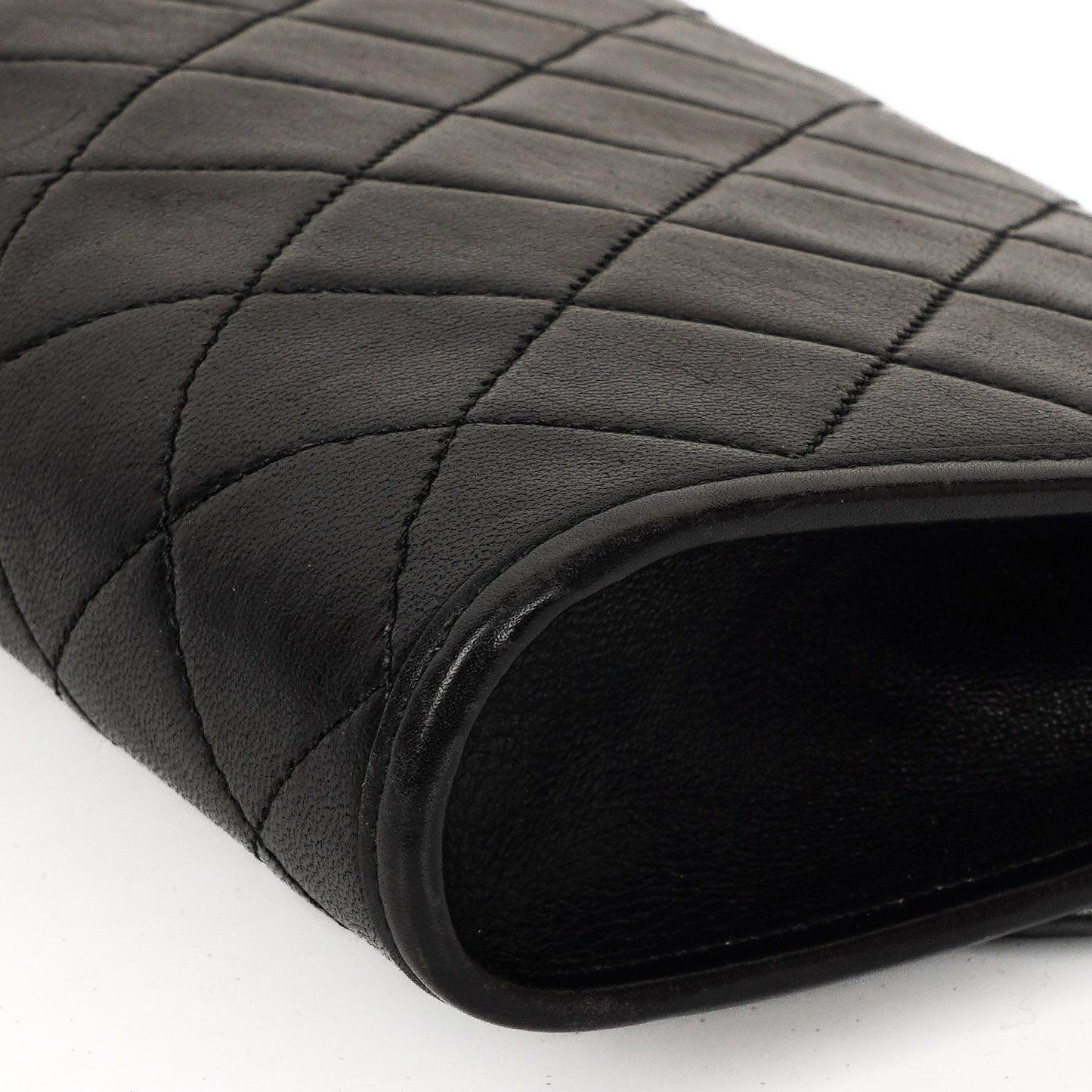 Chanel Mini Flap Bag Black Quilted Lambskin With 24K Gold-Plated Hardware
