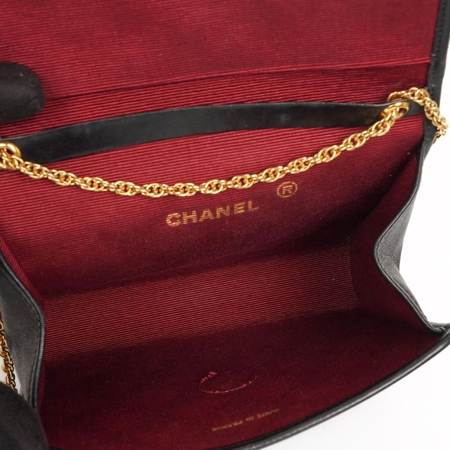 Chanel Mini Flap Bag Black Quilted Lambskin With 24K Gold-Plated Hardware